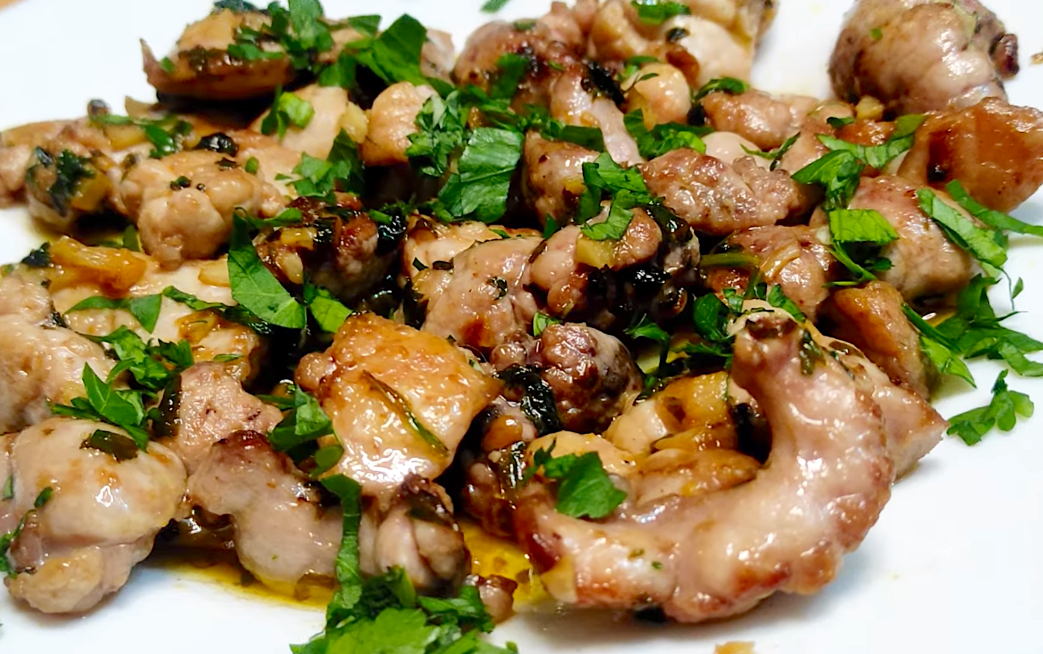 Fetge i lleterola de corder