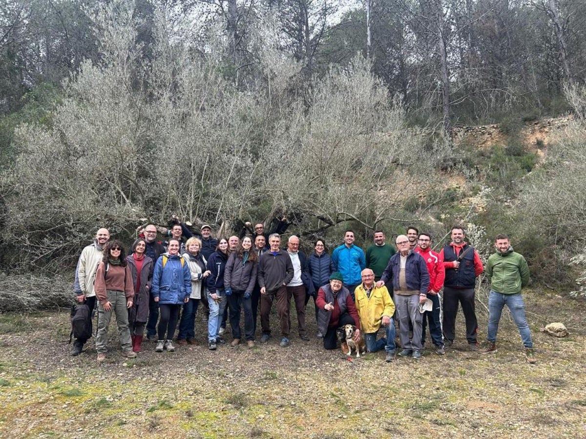 Participants i tècnics del Banc de Terres d'Eslida