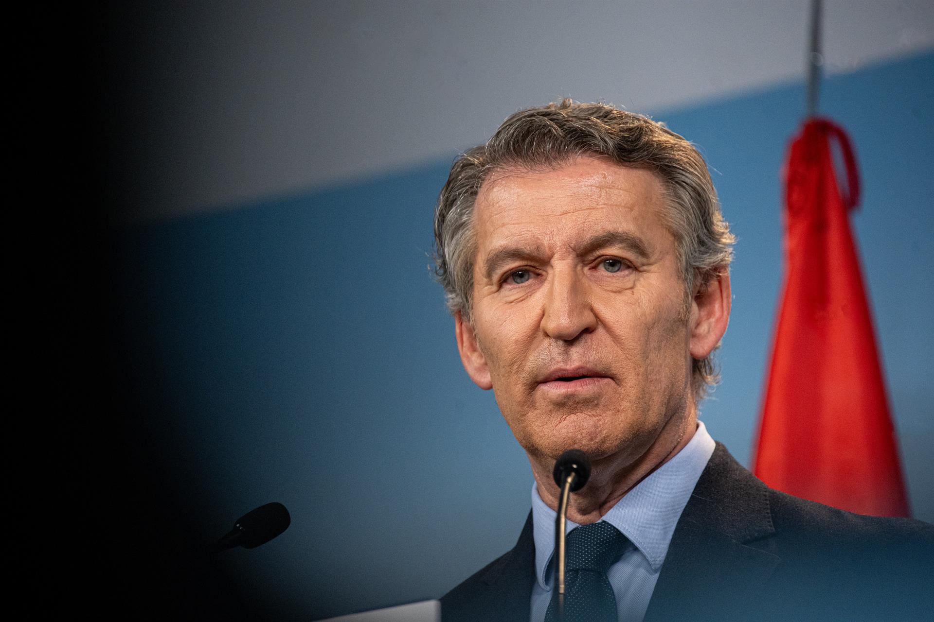El president estatal del PP Alberto Núñez Feijóo | Gabriel Luengas |EP