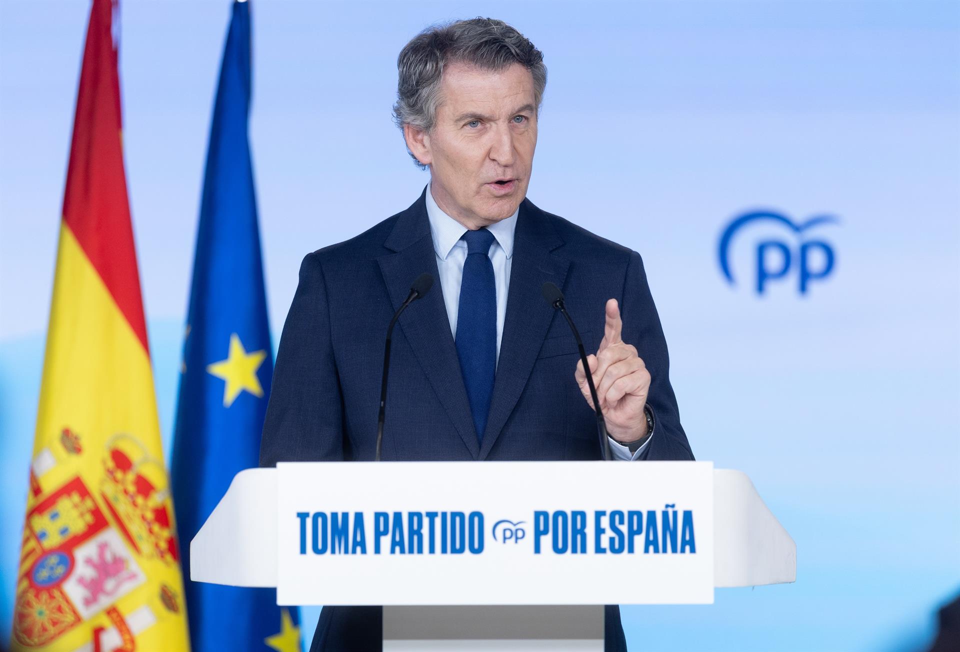 El president estatal del PP, Alberto Núñez Feijóo | Eduardo Parra | Europa Press
