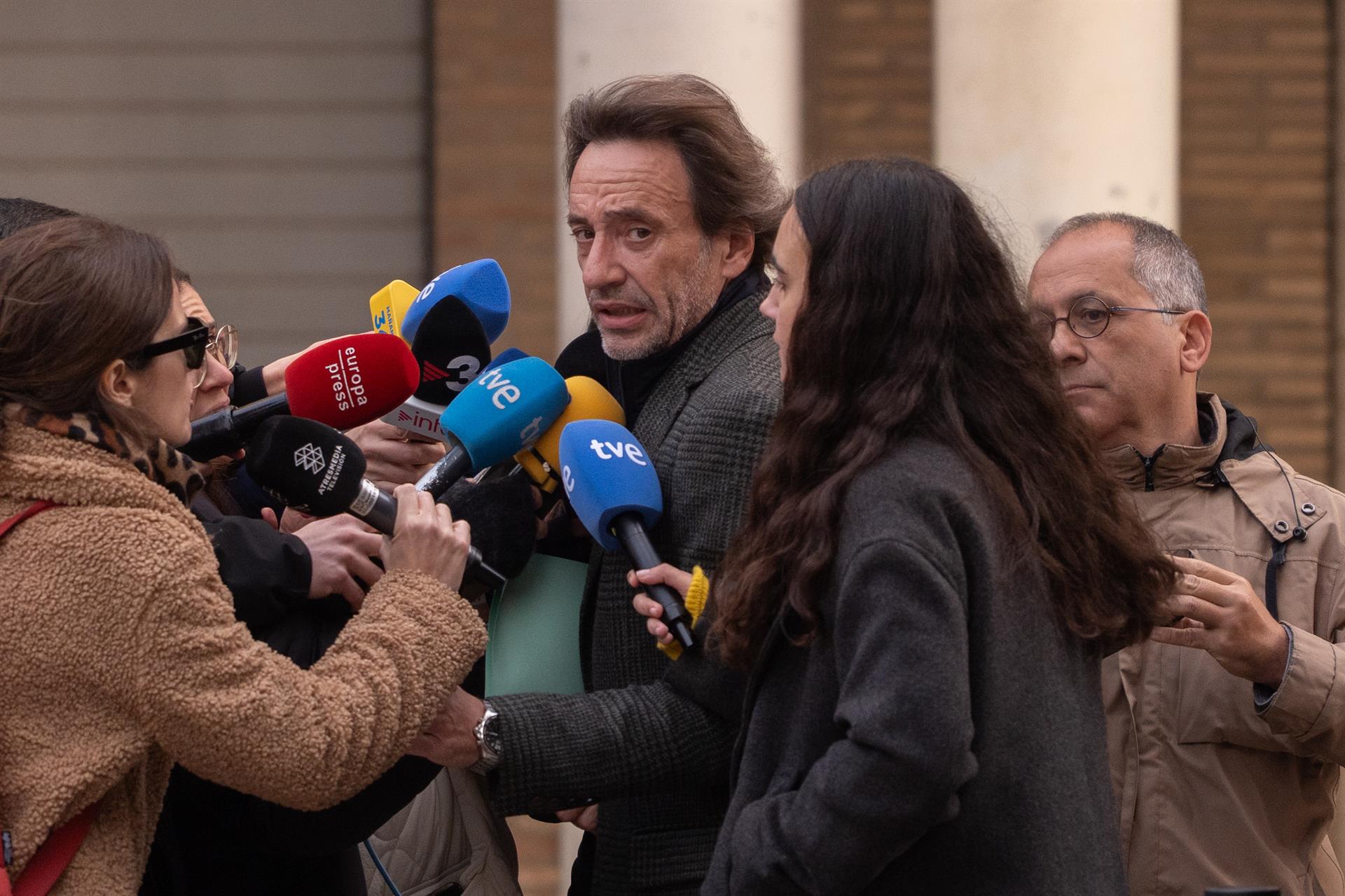 El cap de gabinet de l'expresident, José Manuel Cuenca, a la seua arribada als jutjats de Catarroja, a 12 de desembre | Jorge Gil - EP