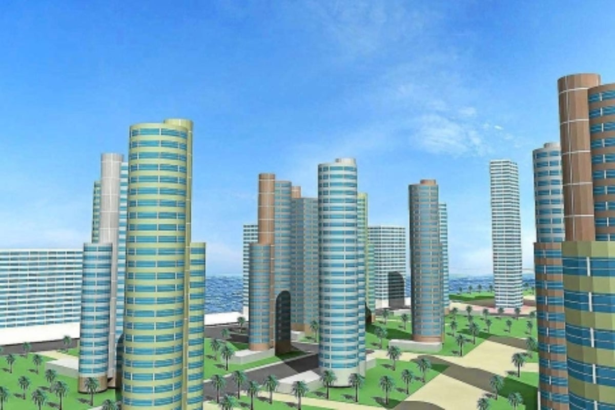 Així serà Cullera segons el projecte del 'Manhattan'