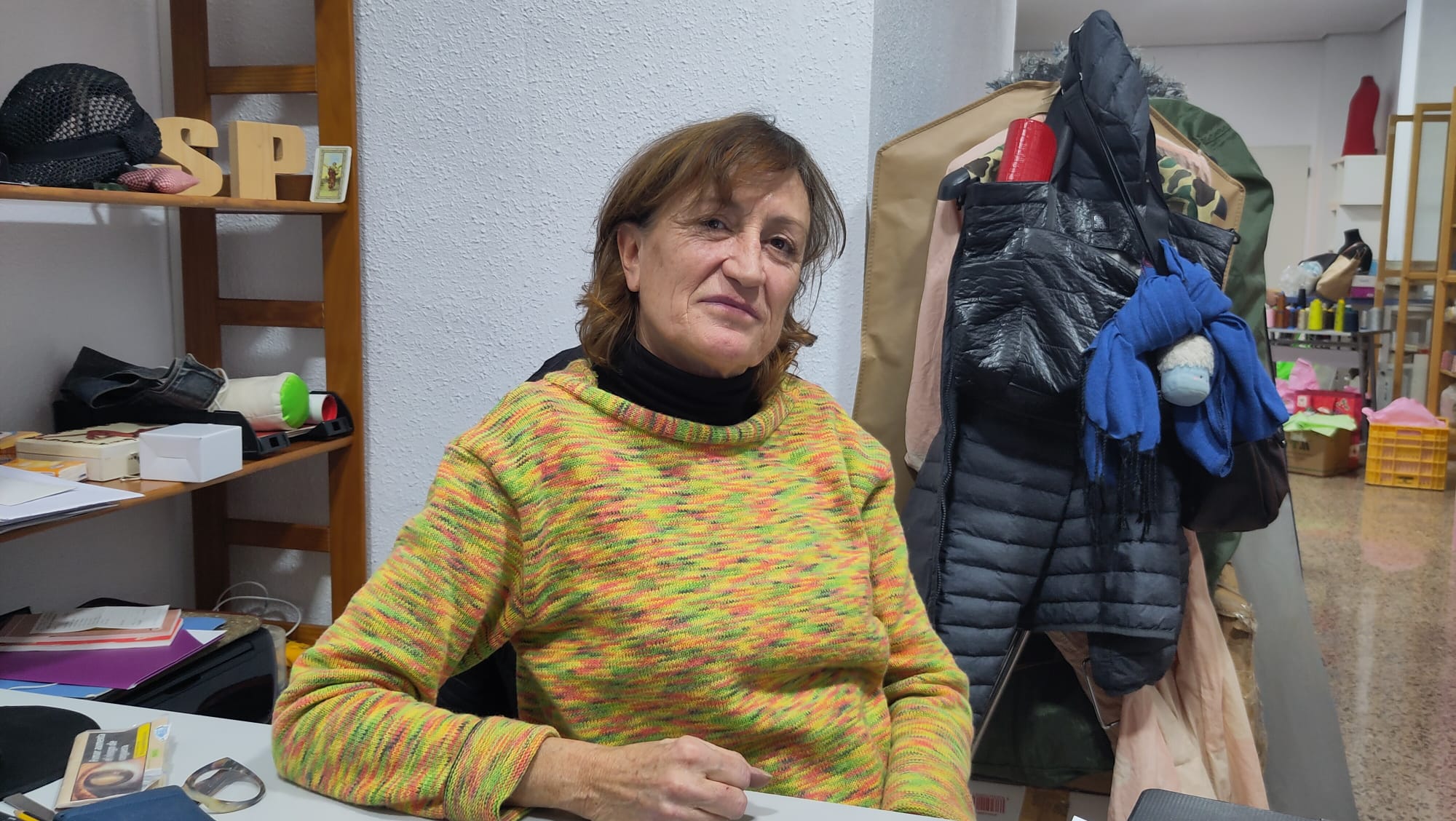 María Jesús Plaza, víctima de l'assetjament immobiliari