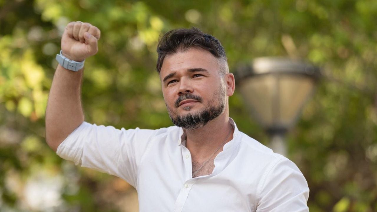 Acte de campanya a les eleccions generals del 2023. gabrielrufian.com