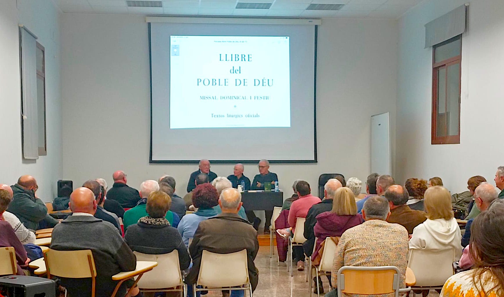 Acte amb motiu del 50é aniversari de la publicació del 'Llibre del Poble de Déu', de Pere Riutort, a Algemesí