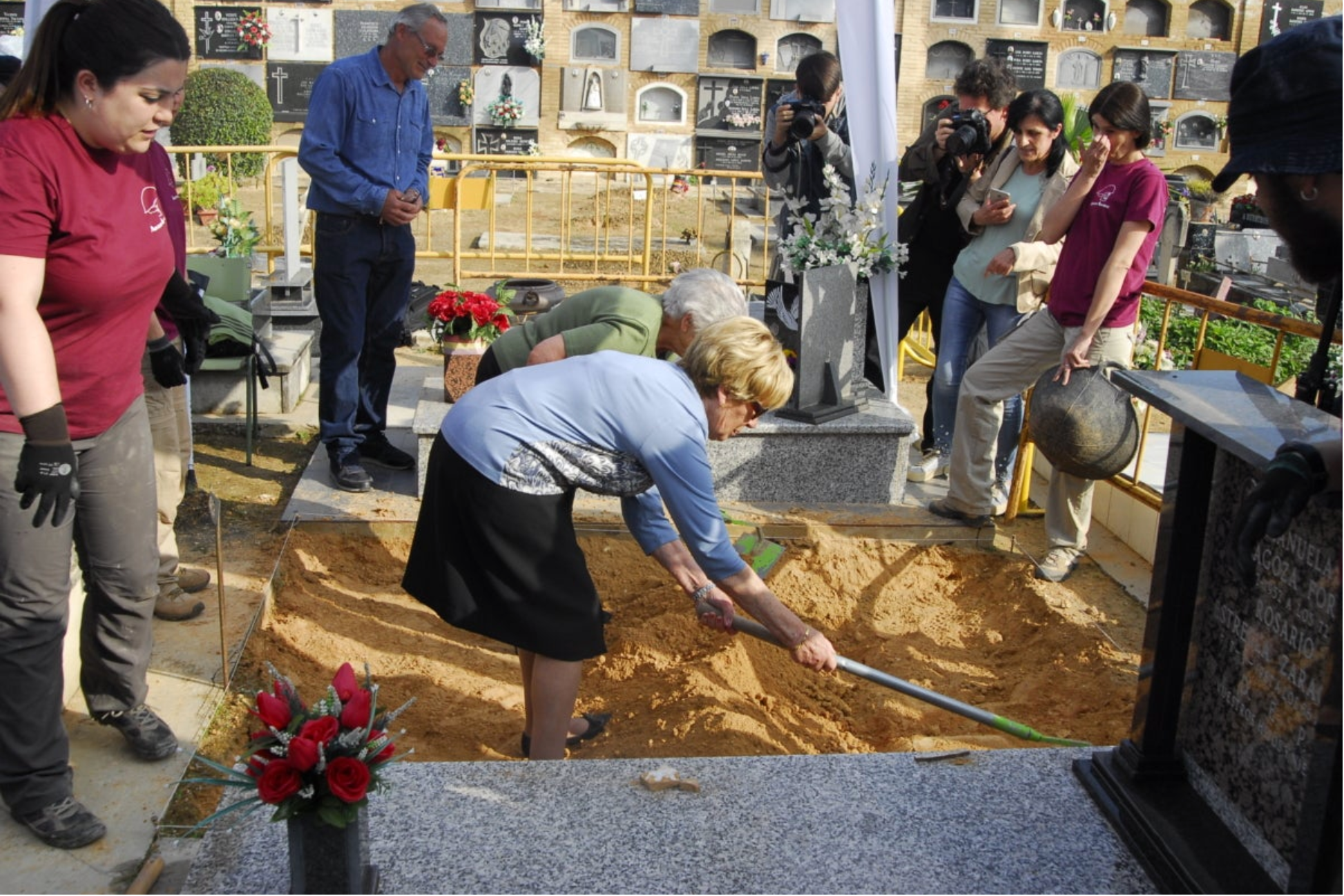 Exhumació d'afusellats pel franquisme