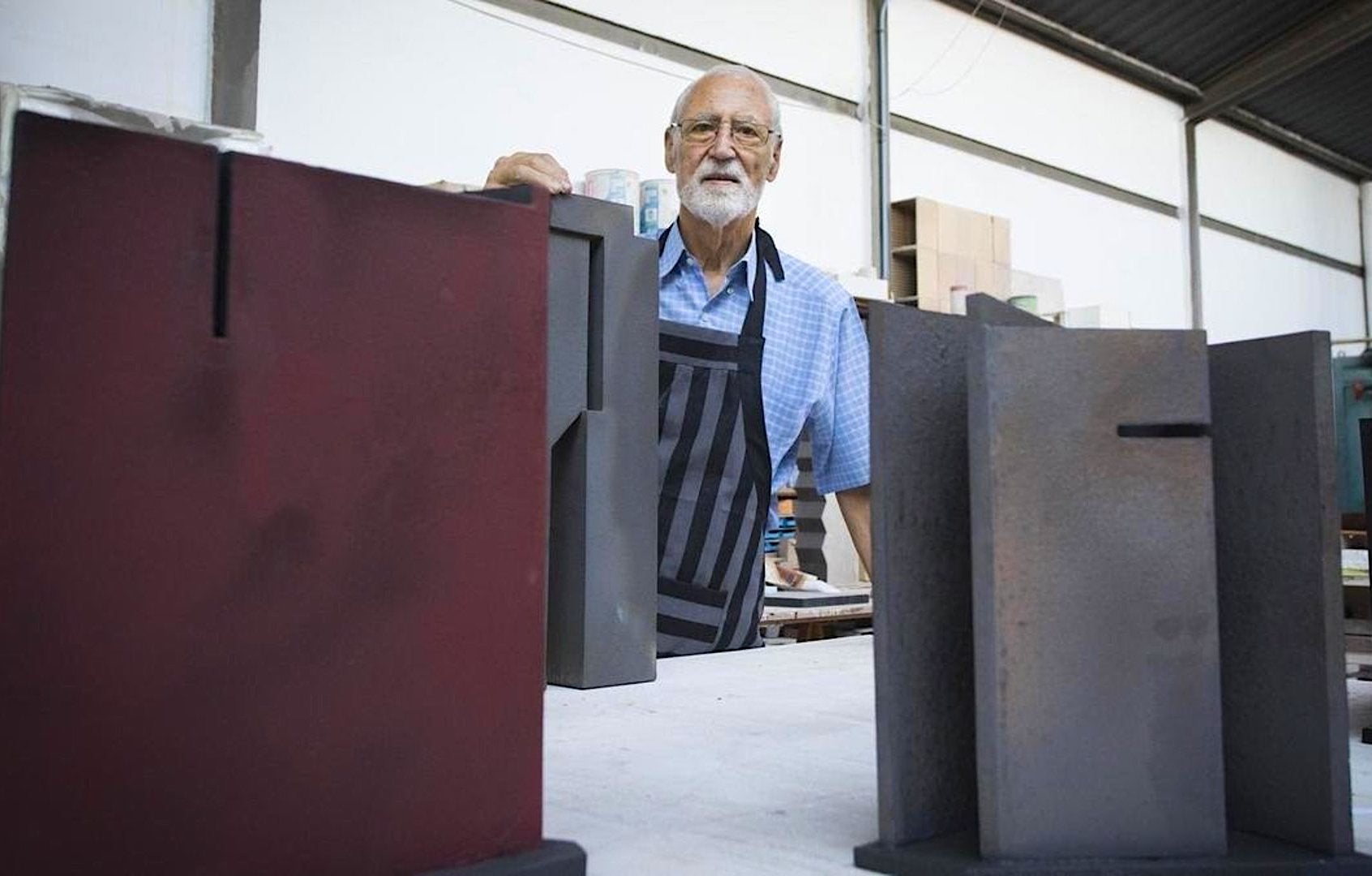 L'escultor, ceramista i pintor Enric Mestre | EP
