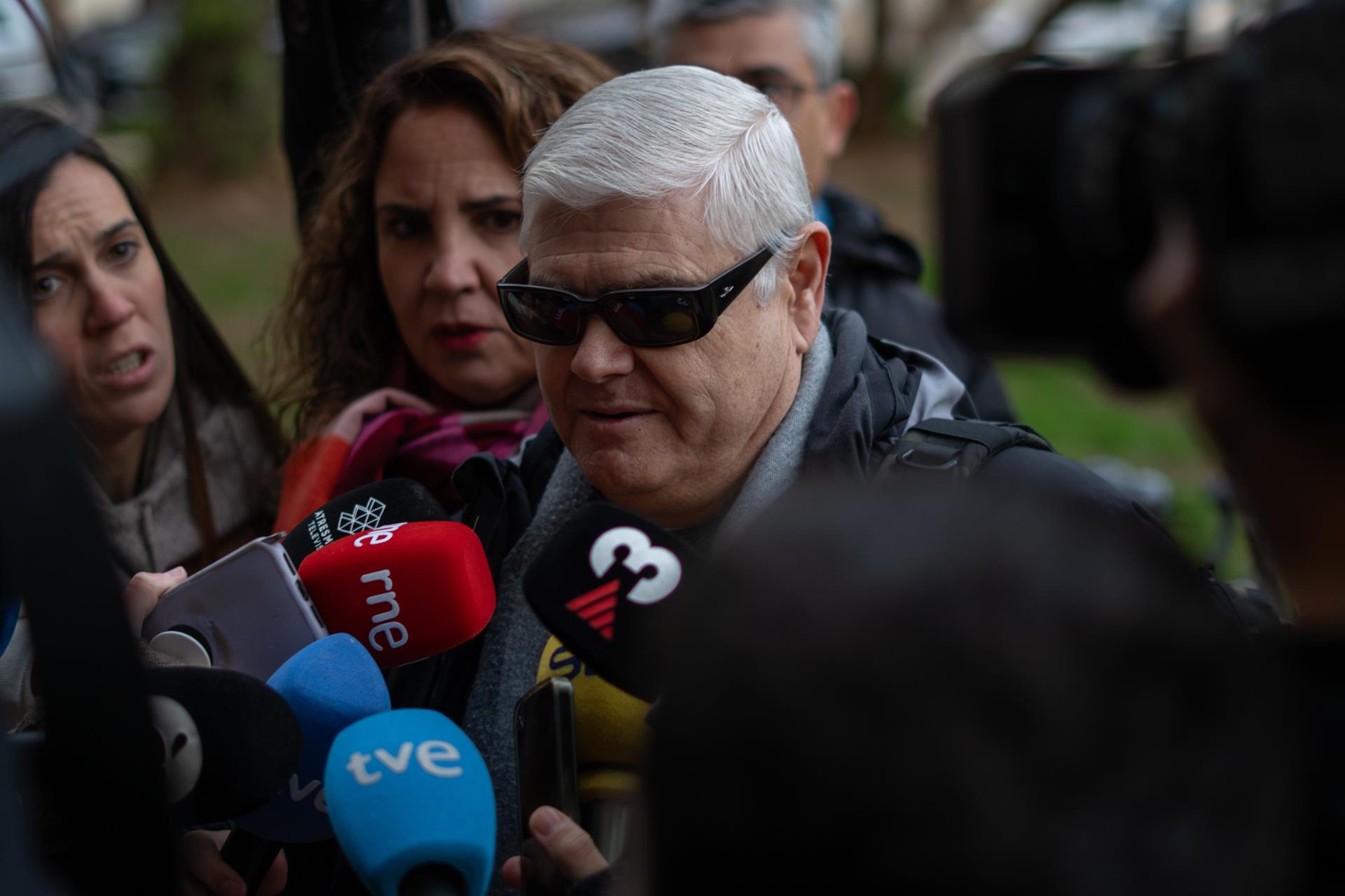 José Miguel Basset, exinspector en cap del Consorci de Bombers de València, a l'arribada als jutjats de Catarroja | Jorge Gil | EP