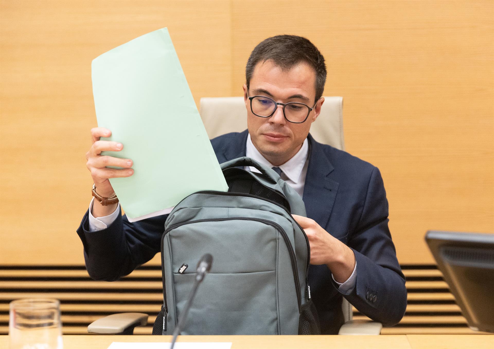 L'exsecretari de Presidència de la Generalitat, Cayetano García Ramírez, al Congrés | Eduardo Parra | EP