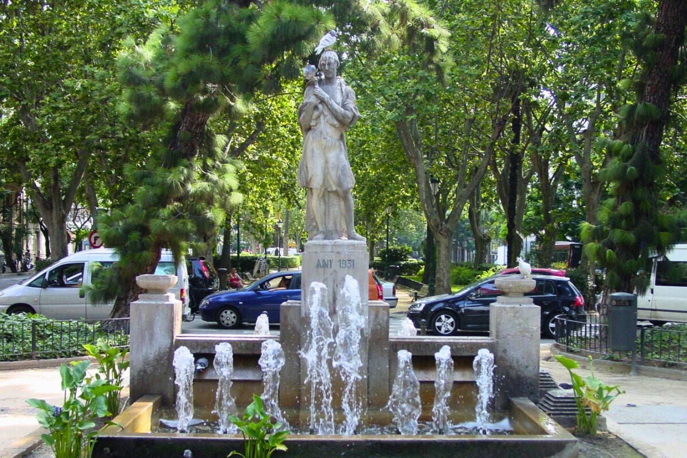 Monument al llaurador i el camp valencià de 1931. Ajt de València.