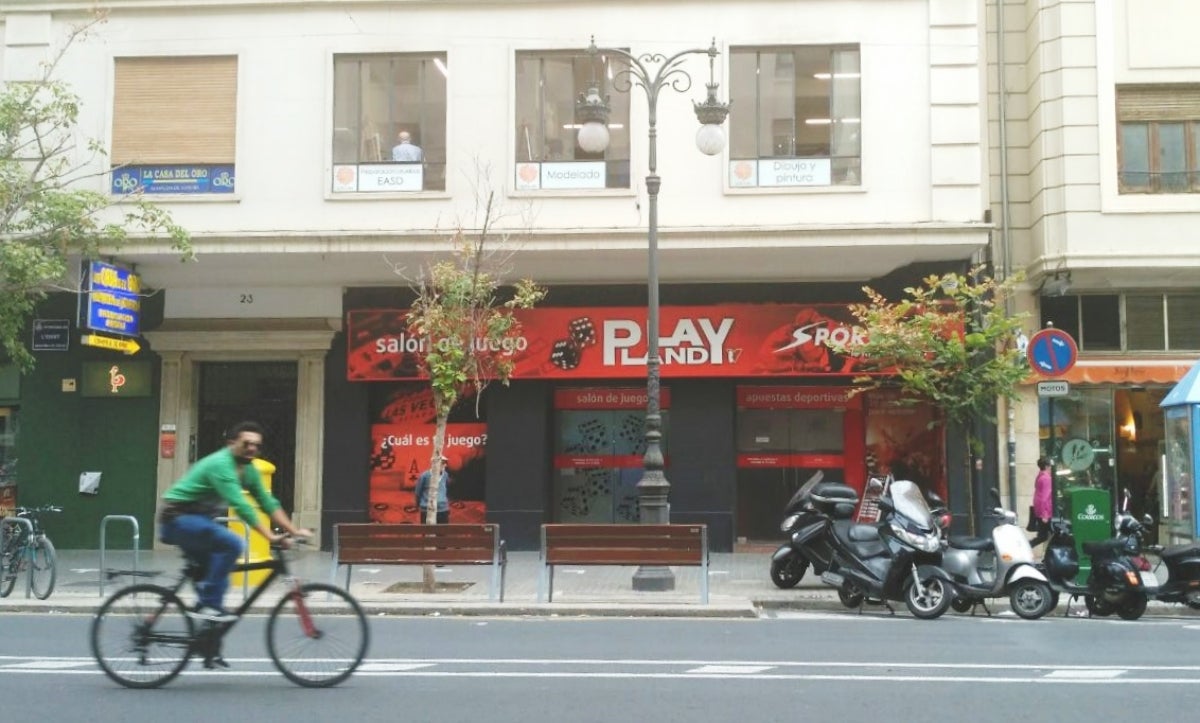 Una sala d'apostes, en una imatge d'arxiu