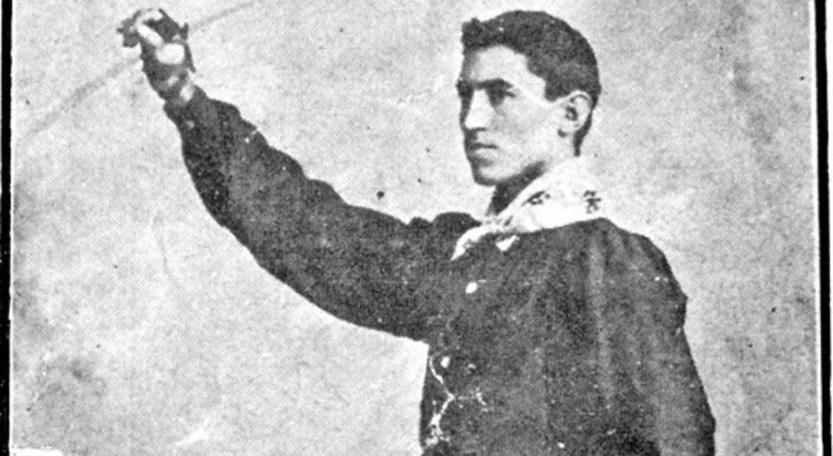 El Xiquet de Simat en una de les poques imatges que se'n conserven