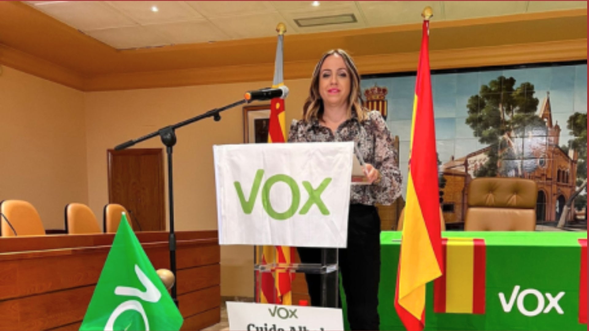 Raquel García Castellano, regidora de Vox Albal