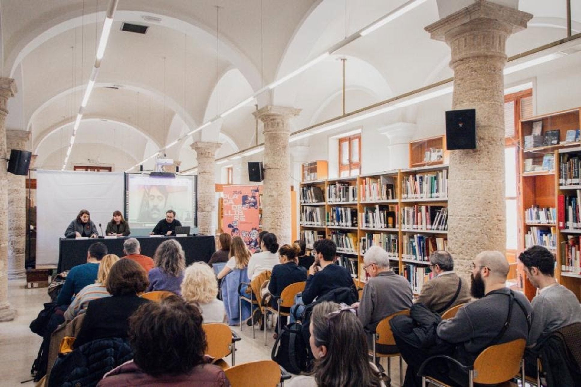 Presentació de la Plaça del Llibre. Fundació Full