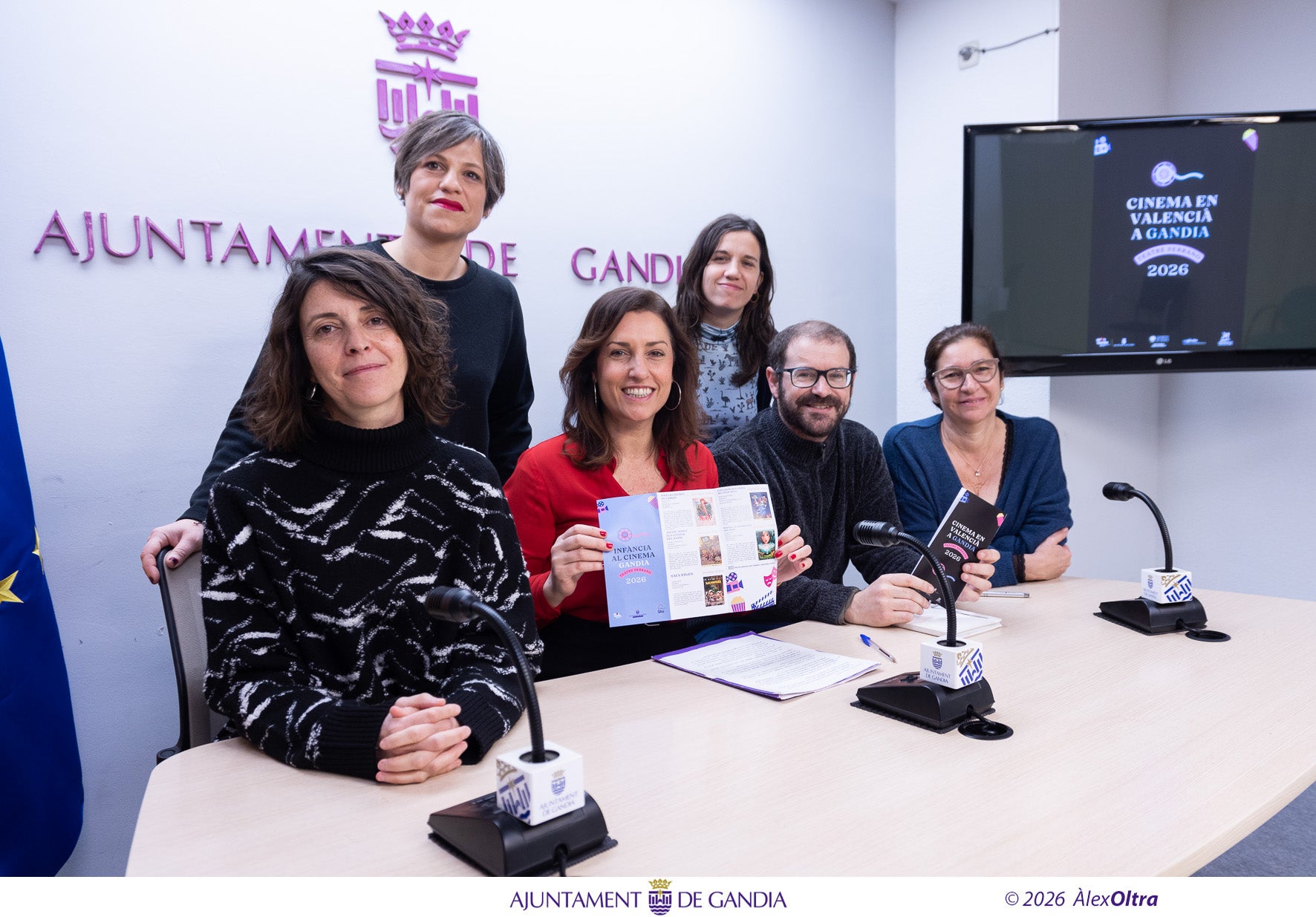 Presentació de Cinema en Valencià a Gandia 2026