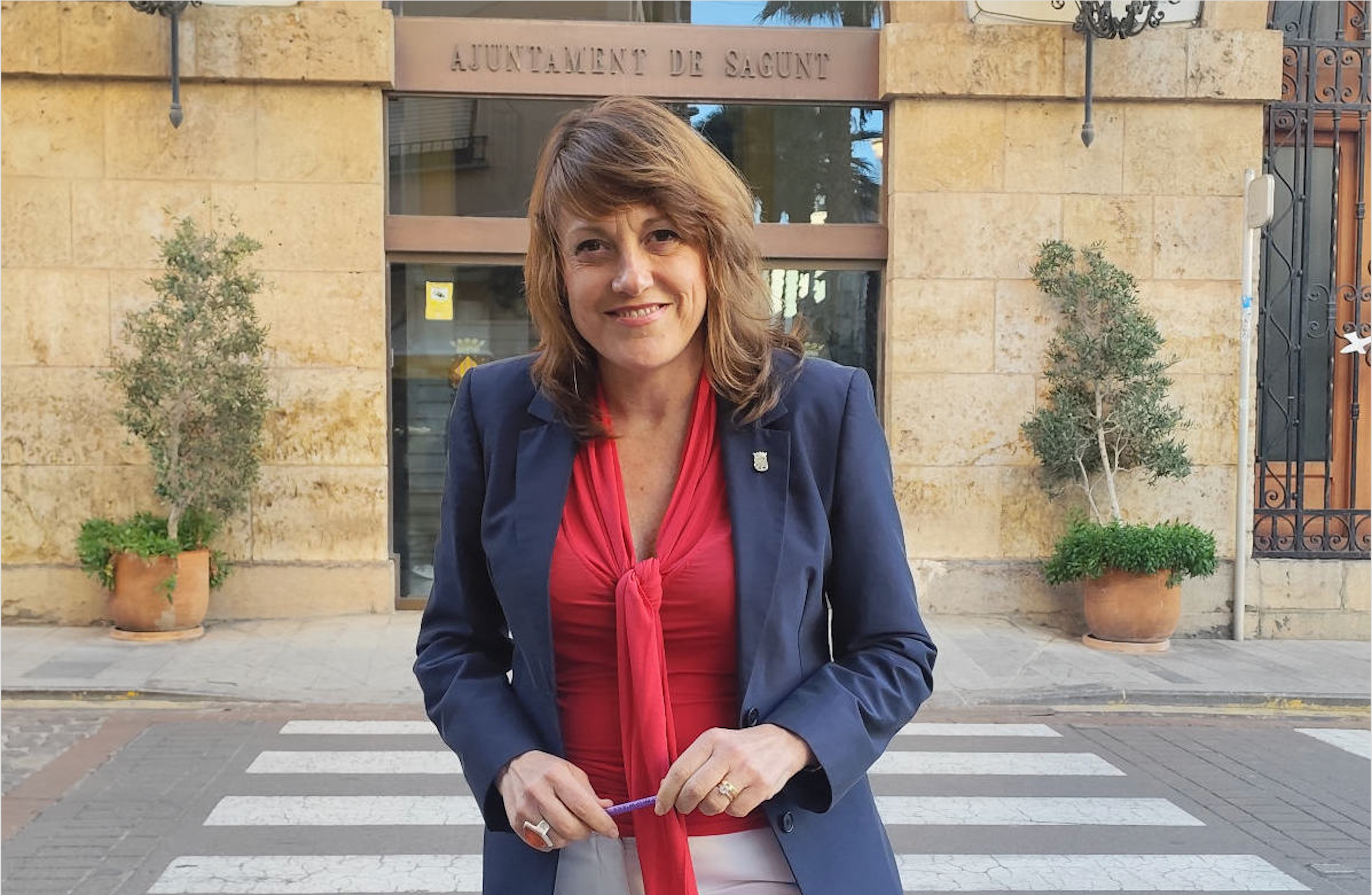 La portaveu de Compromís a l'Ajuntament de Sagunt, M. Josep Picó