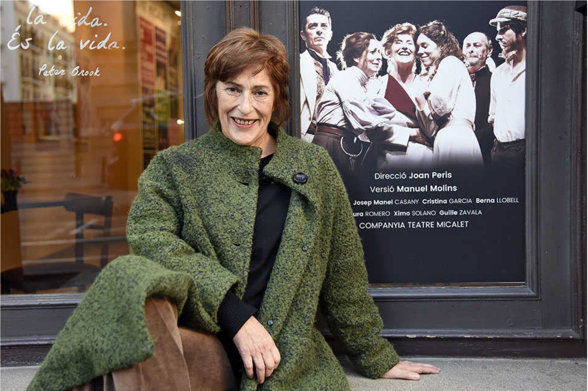 Pilar Almeria, actriu, directora i fundadora i gestora de la Companyia Teatre Micalet (CTM)