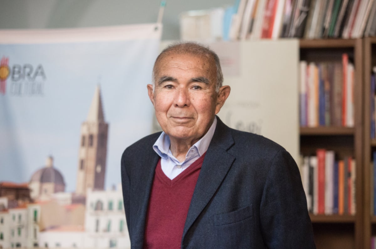 L'activista alguerès Carlo Sechi , reconegut amb el Premi Martí Gasull