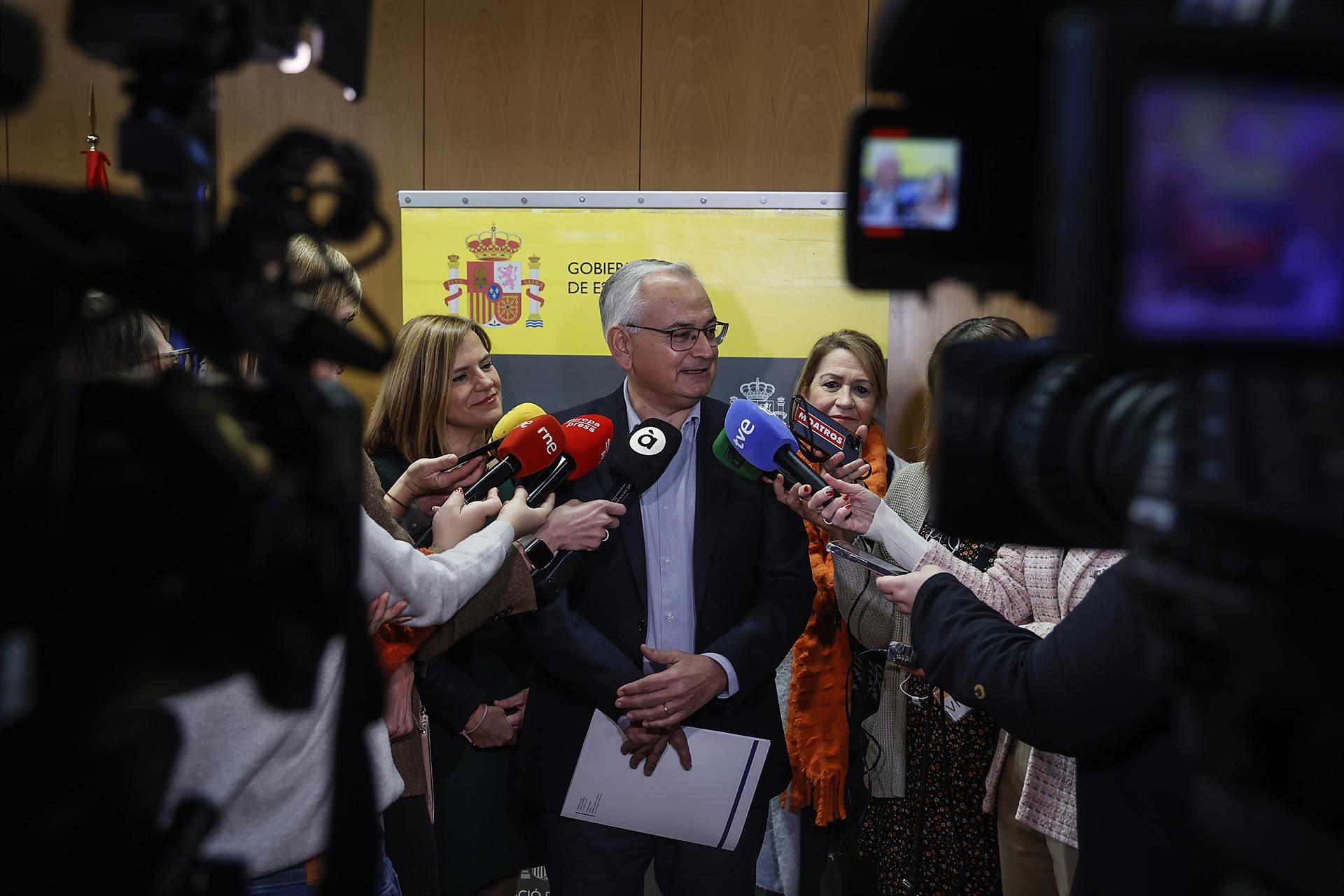 El comissionat del govern espanyol per al desenvolupament del Corredor Mediterrani, Josep Vicent Boira, el desembre del 2023 | Rober Solsona | EP