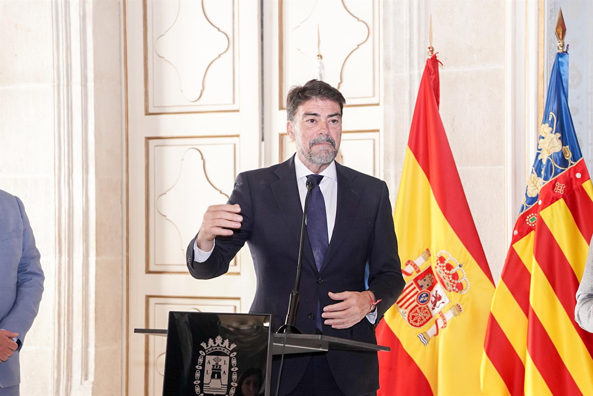 L'alcalde d'Alacant, Luis Barcala | Roberto Plaza | EP