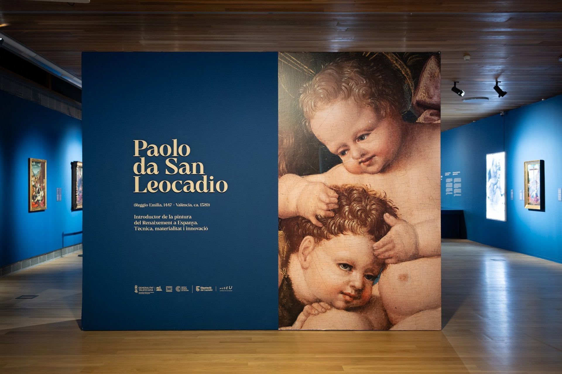 Exposició dedicada al pintor Paolo de San Leocadio al Museu de Belles Arts de Castelló de la Plana