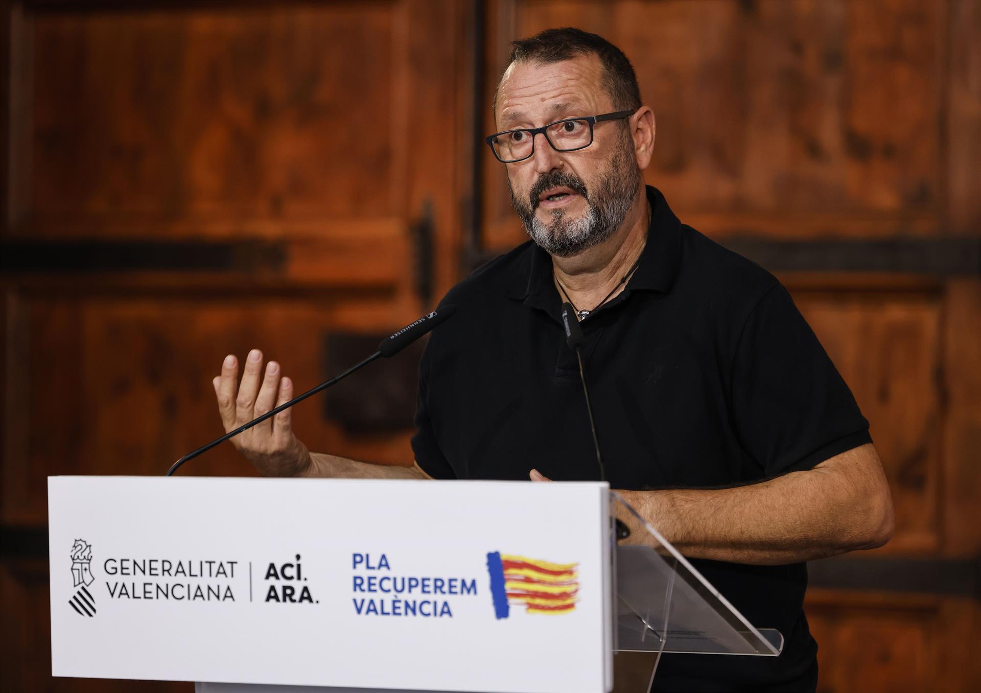 El director general d'Innovació en Emergències de la Generalitat, Raúl Quílez | Rober Solsona | EP