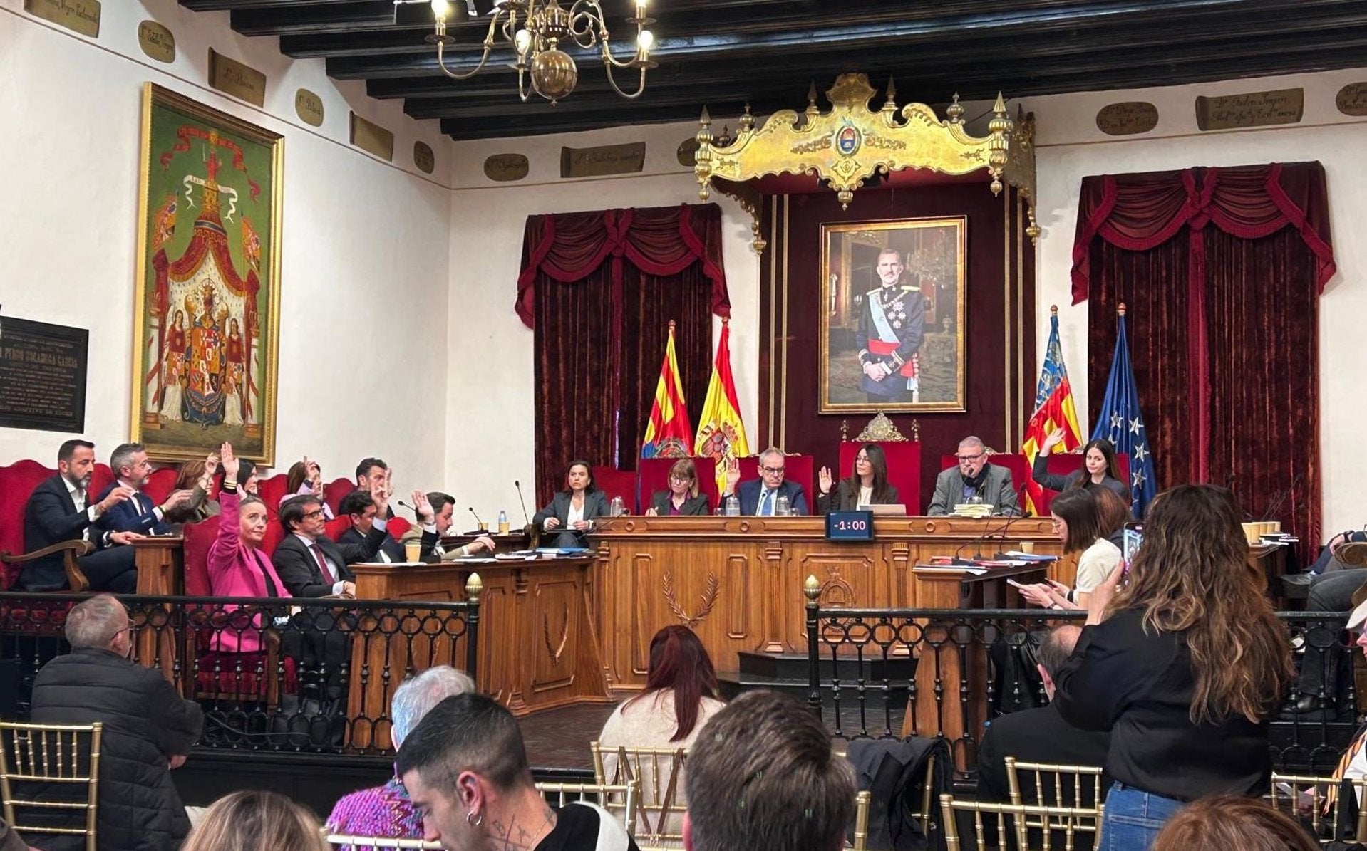 Ple ordinari de febrer de l'Ajuntament d'Elx | EP