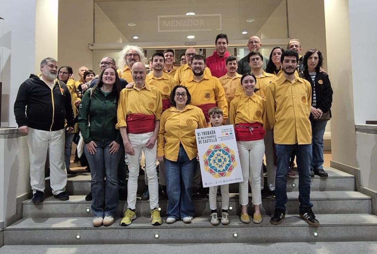 La Conlloga de Castelló de la Plana ha presentat l'XI Trobada de Muixerangues de la ciutat