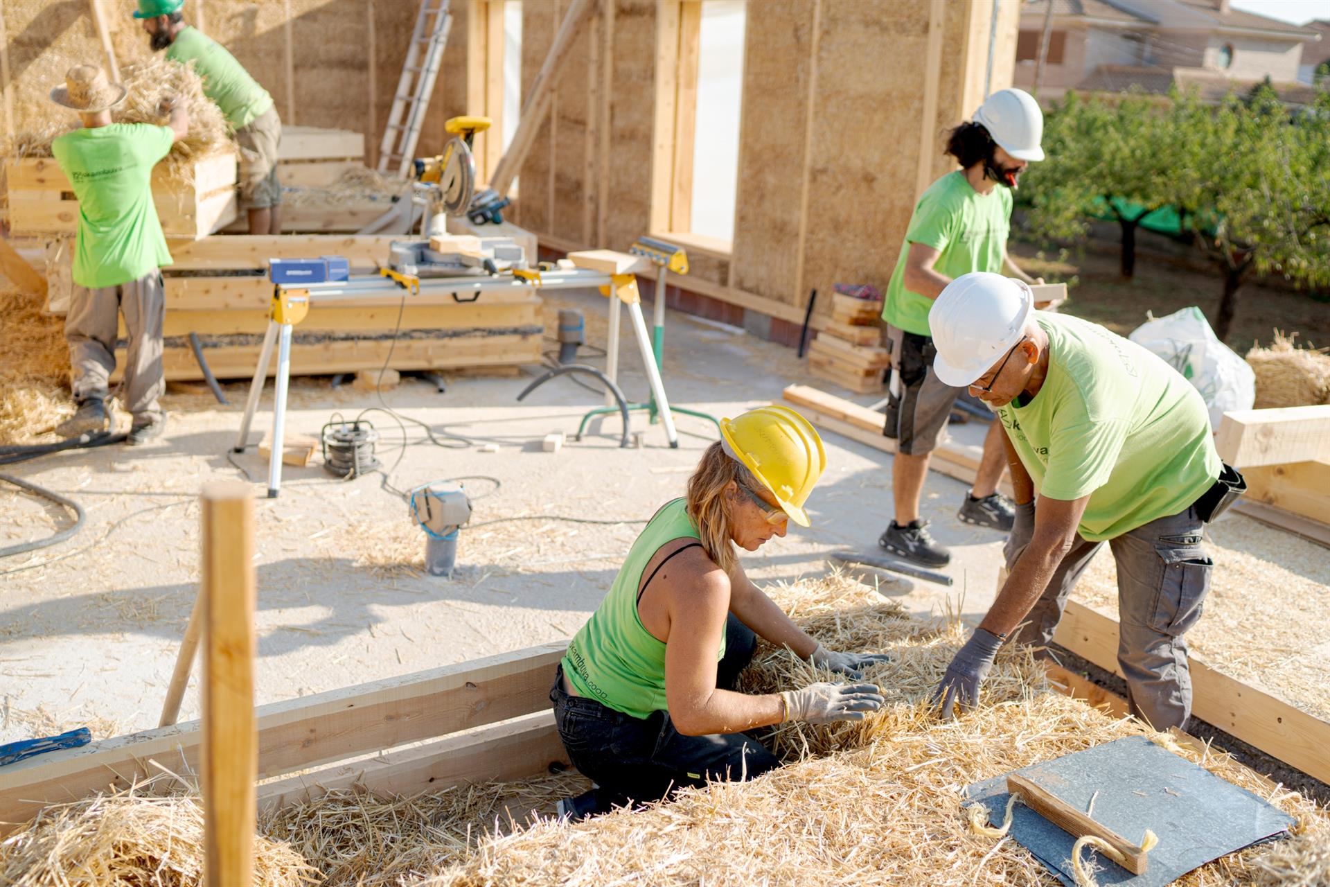 El sector de la construcció suposa un 6,3% de les noves cooperatives creades el 2025