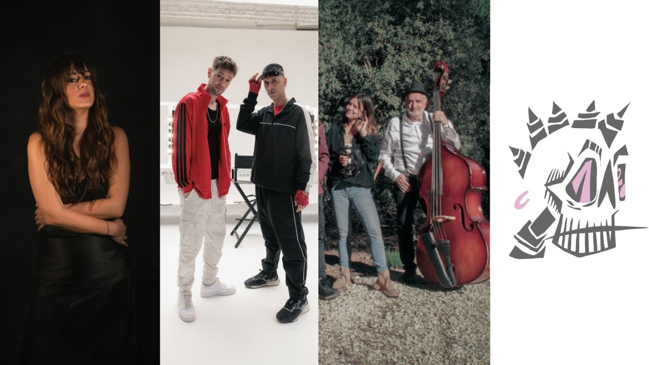 D’esquerra a dreta, imatges promocionals de Gem, Cactus, Línia Alba i Un de Vint, quatre de les novetats musicals valencianes d’aquest març.