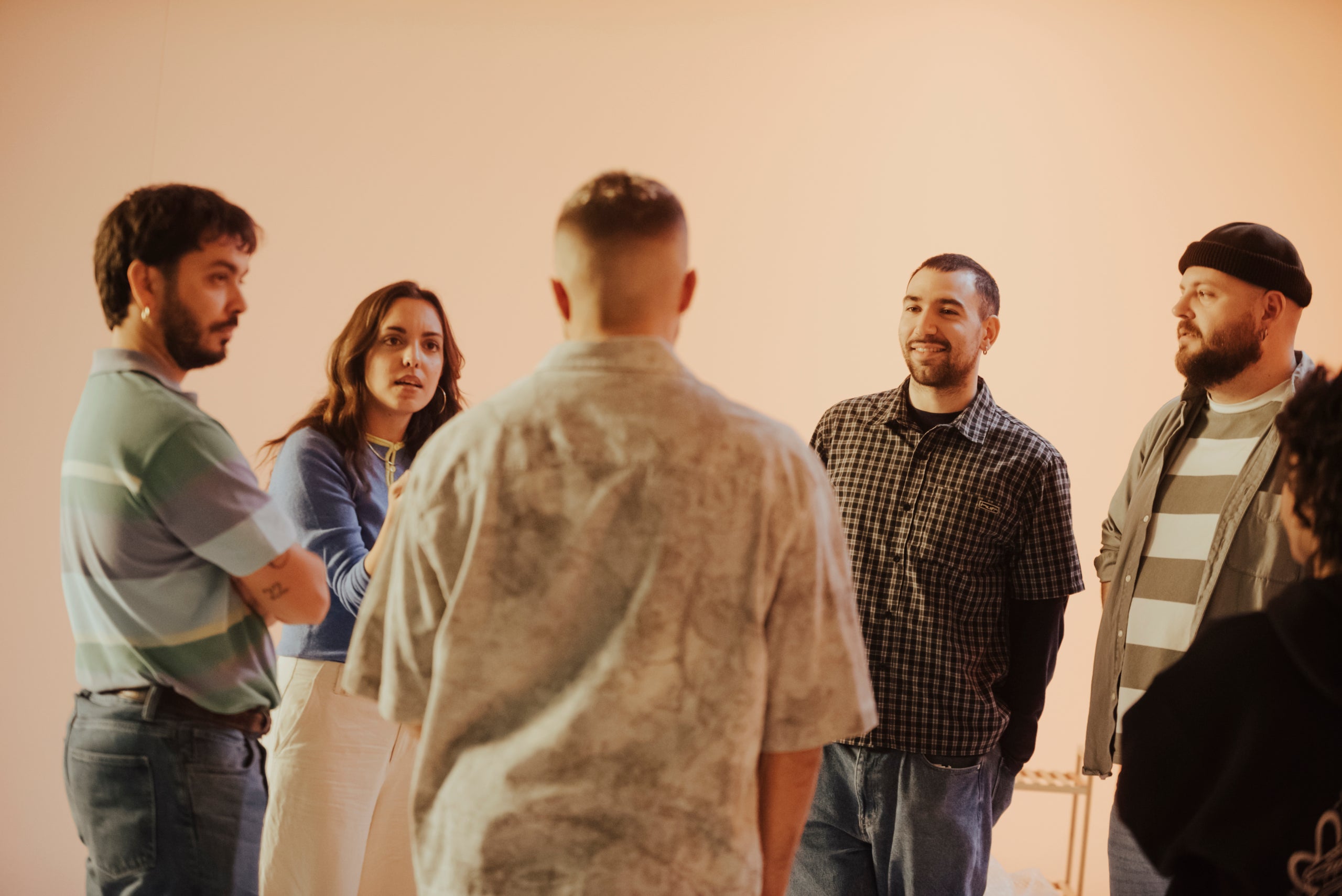 Artistes durant la gravació del vídeo clip | Pro21