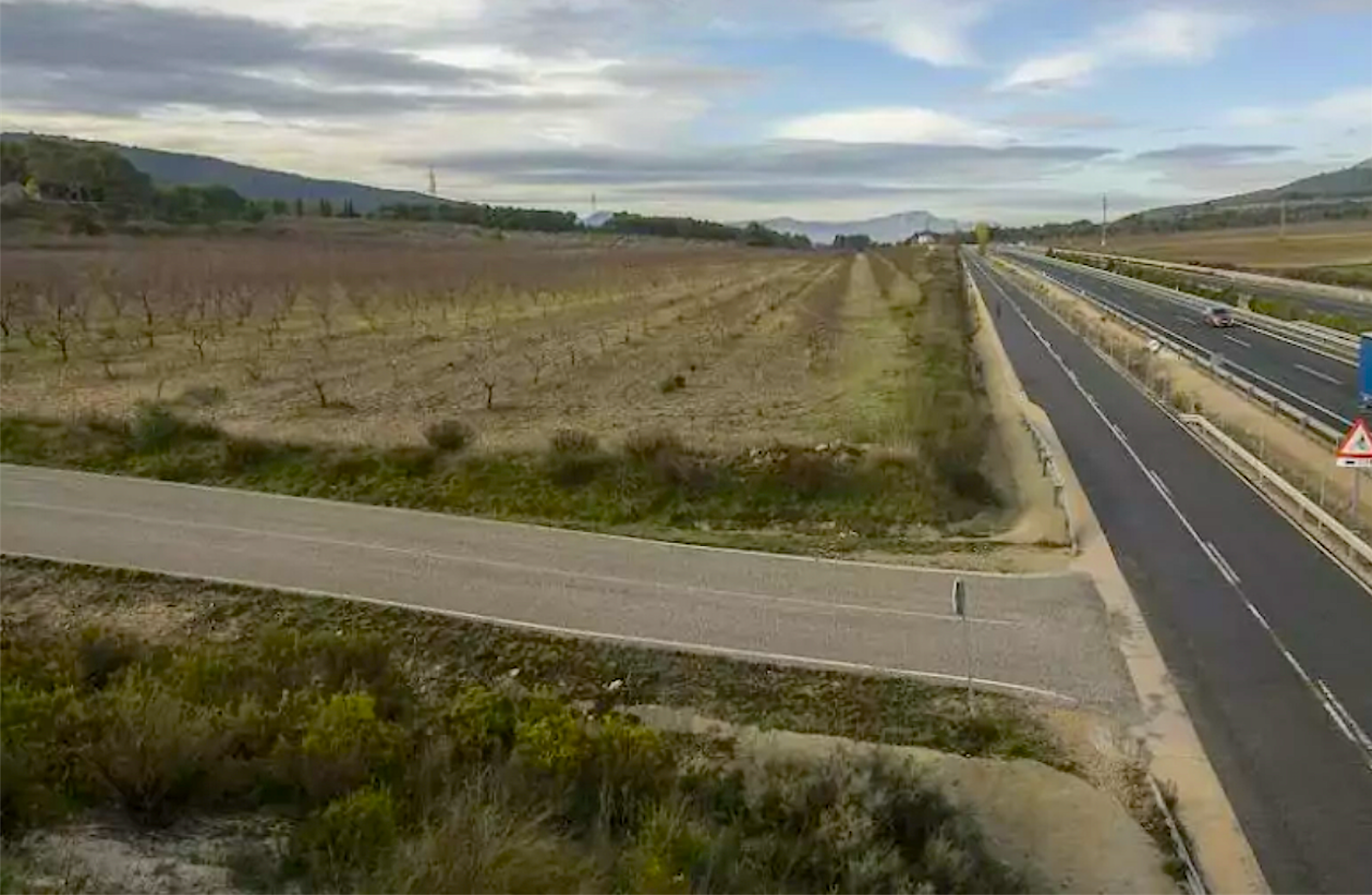 Terrenys on es projecta el parc empresarial Alcoi Sud