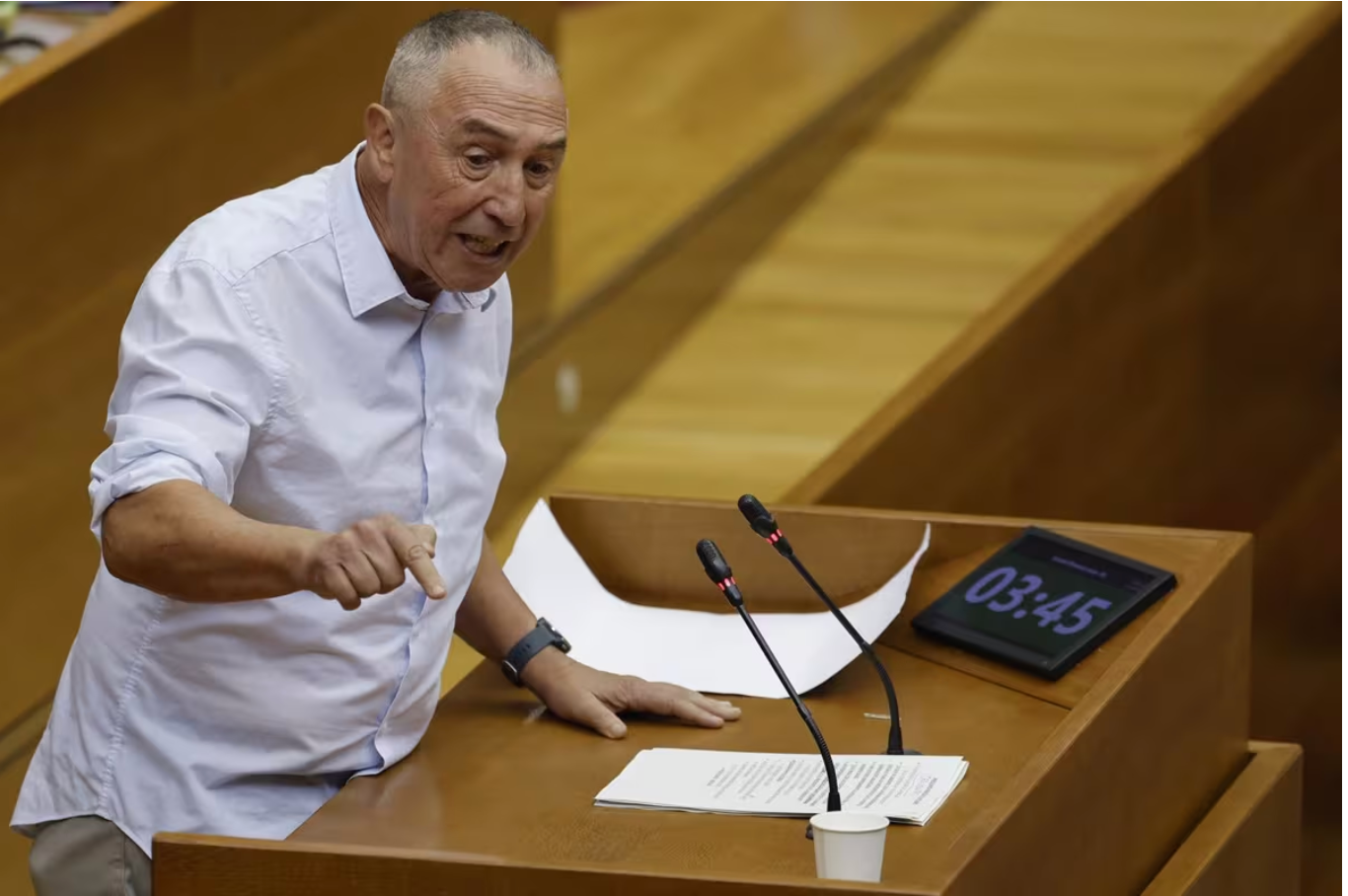 El síndic de Compromís a Les Corts, Joan Baldoví | Rober Solsona | EP