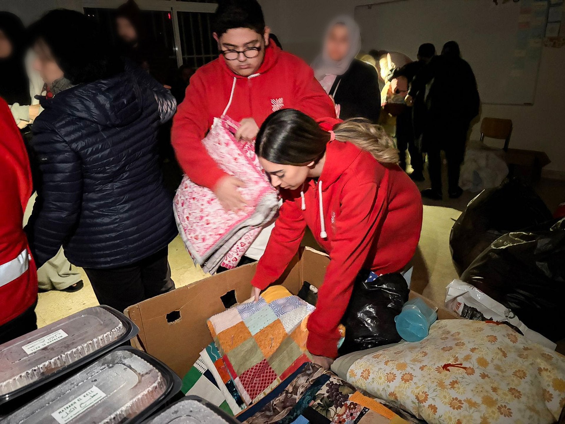 Lliurament d'ajuda de Càritas al Líban