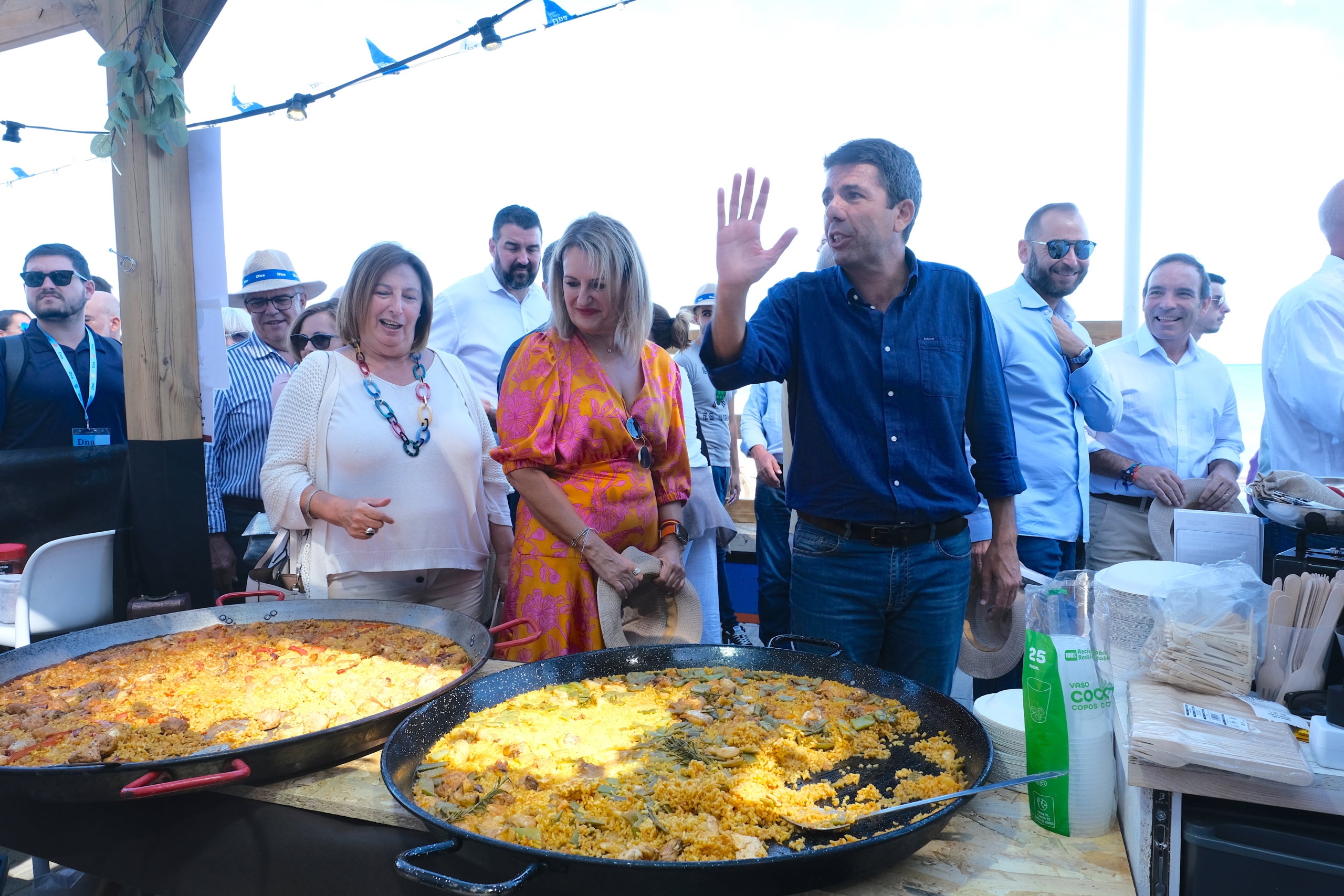 L'expresident de la Generalitat Carlos Mazón i l'exconsellera d'Indústria i Turisme Nuria Montes, a Dénia, el 2024 | GVA