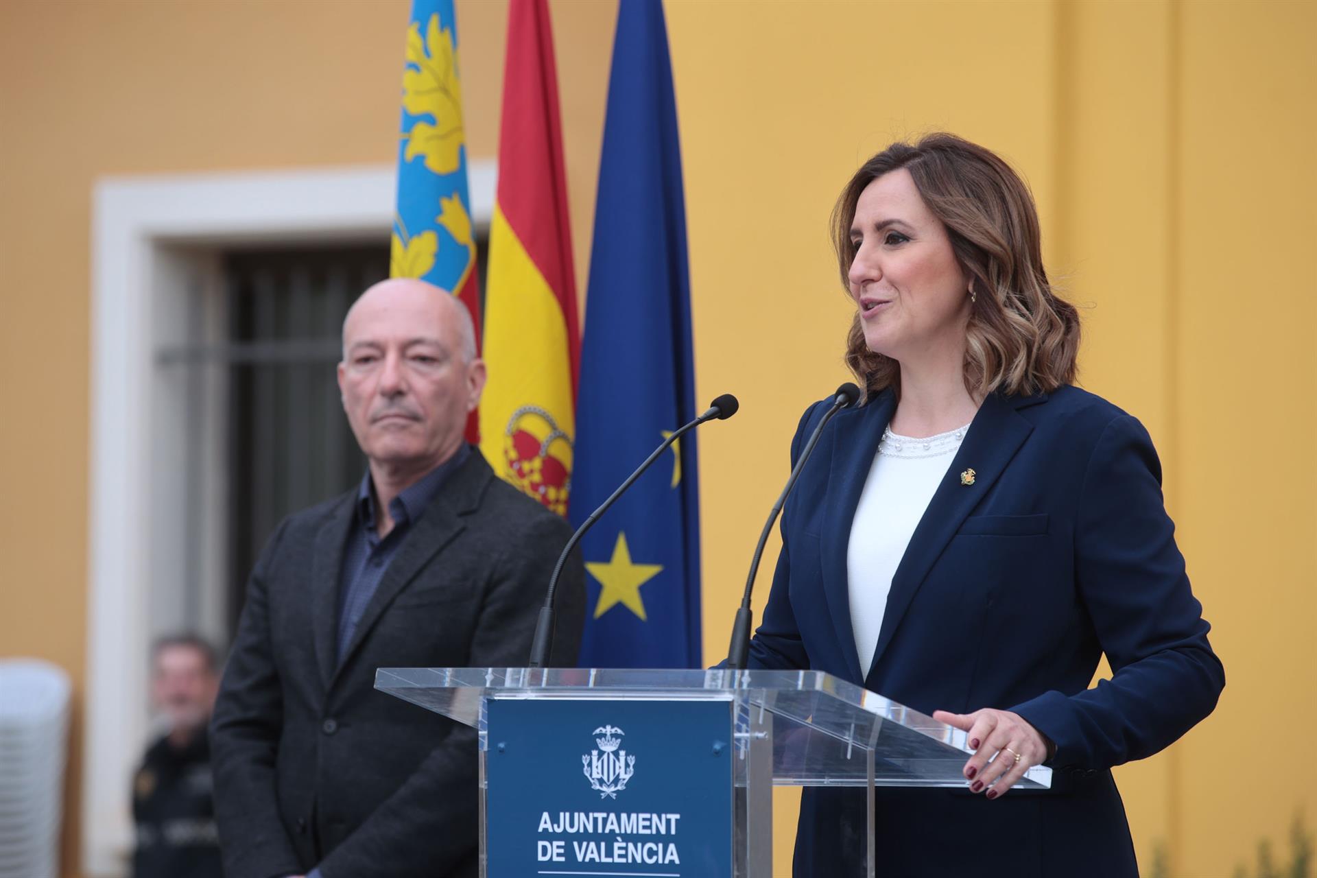 L'alcaldessa de València, M. José Catalá | EP