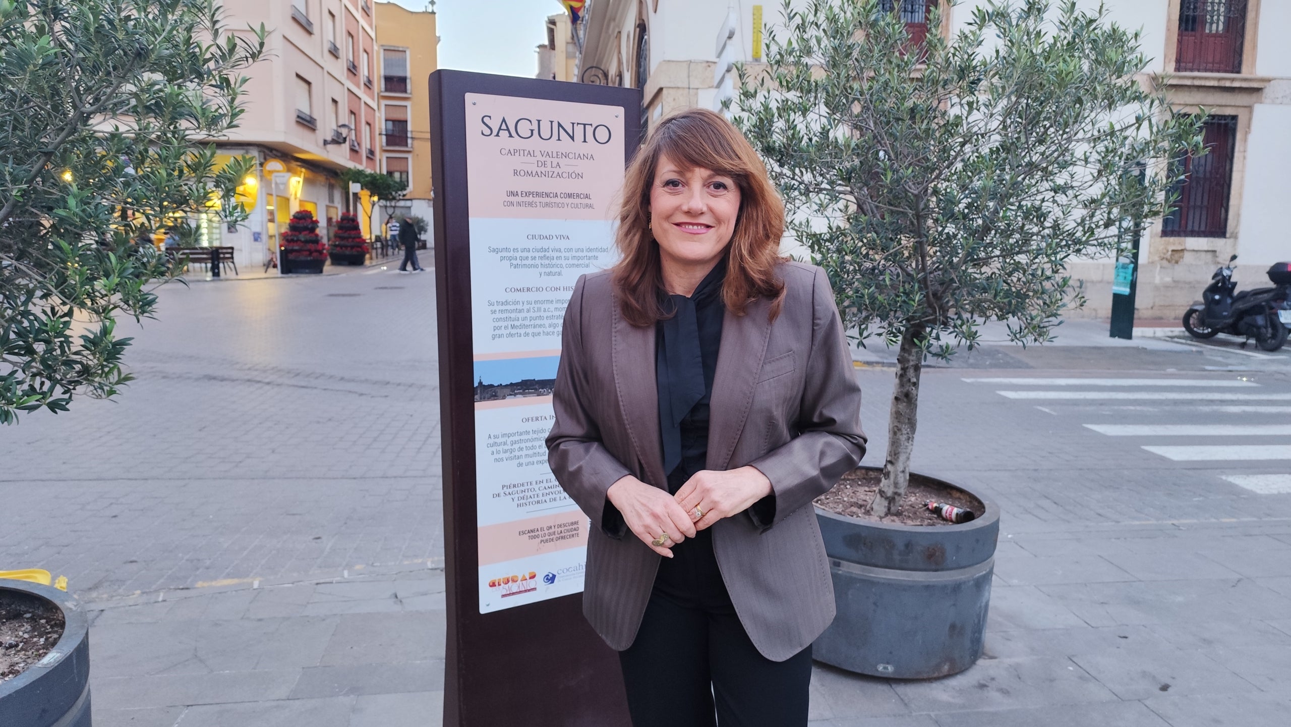 La portaveu de Compromís a l'Ajuntament de Sagunt, M. Josep Picó