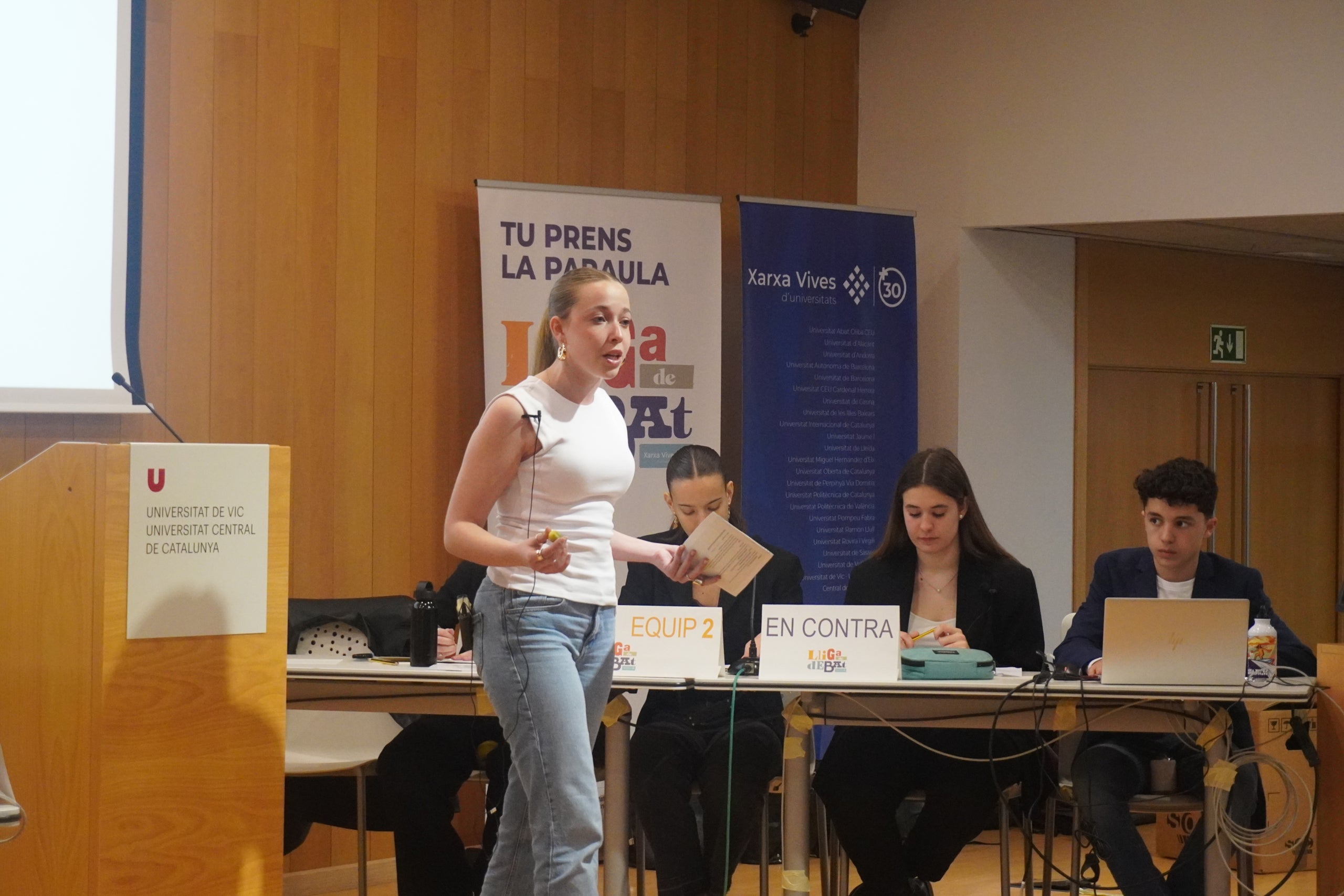 Lliga de Debat Secundària i Batxillerat de a Xarxa Vives