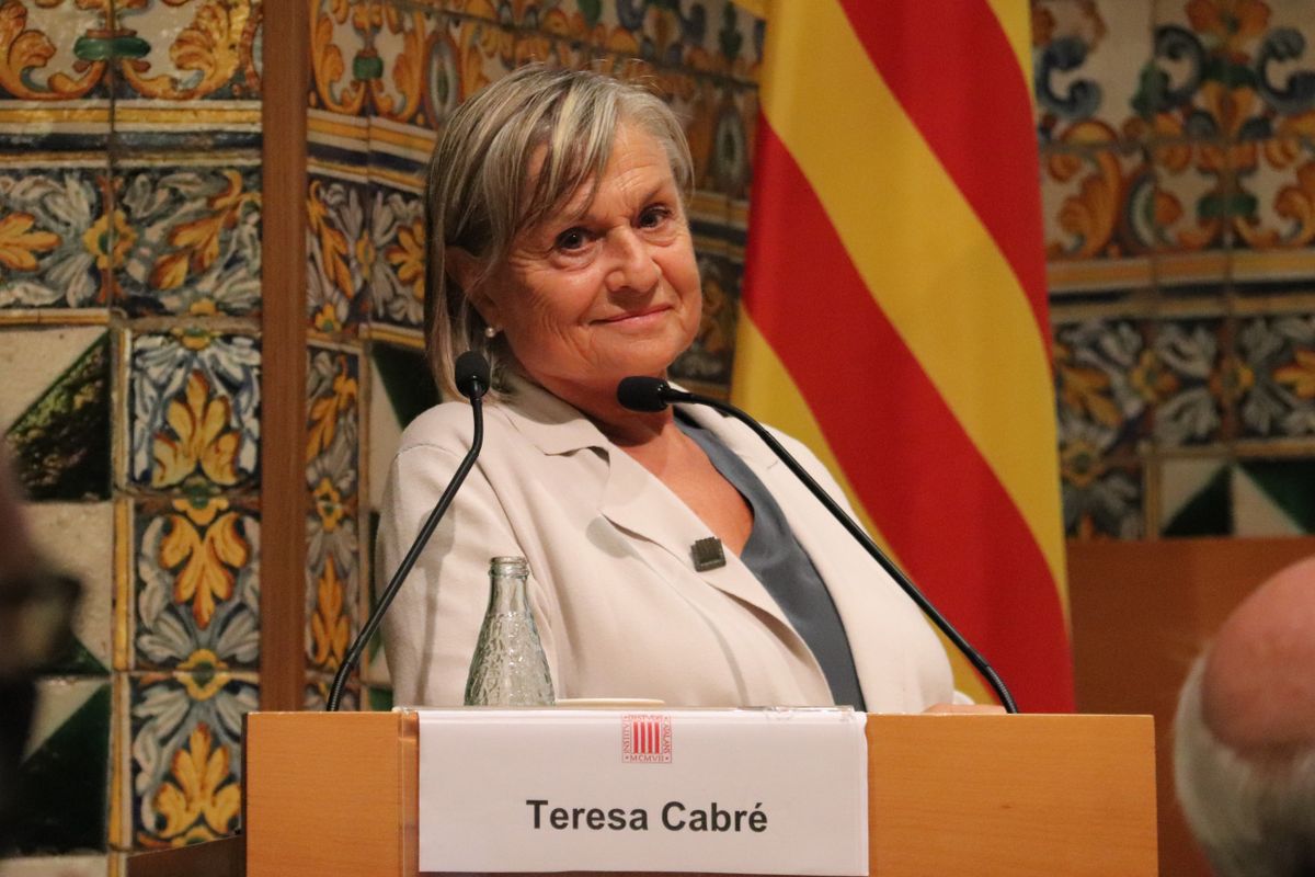 Teresa Cabré, presidenta de l'IEC