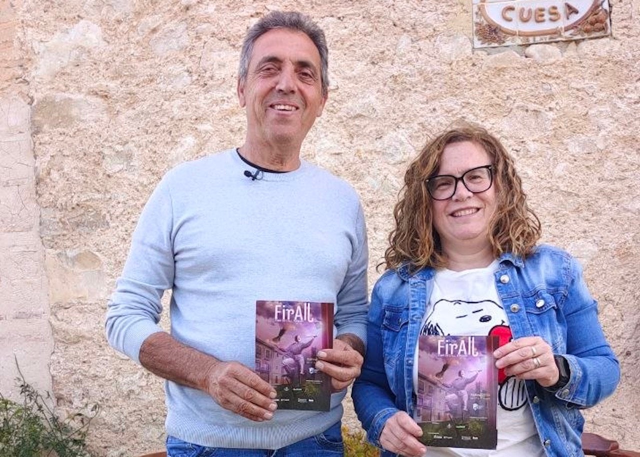 Pep Gimeno 'Botifarra' i la regidora d'Agricultura de Xàtiva, Susana Gomar, presenten FirAll