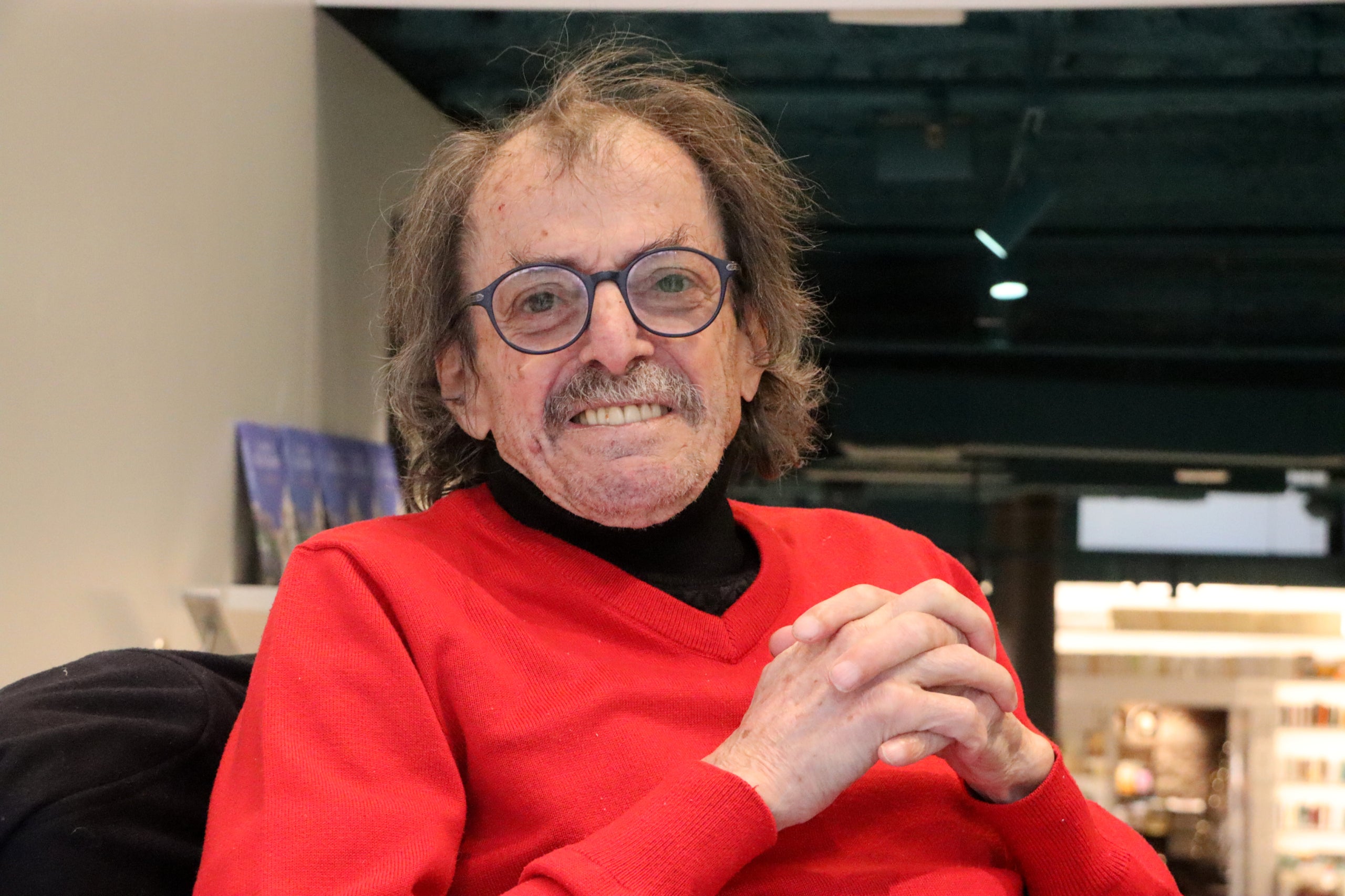 L'escriptor Josep Piera | Eli Don | ACN