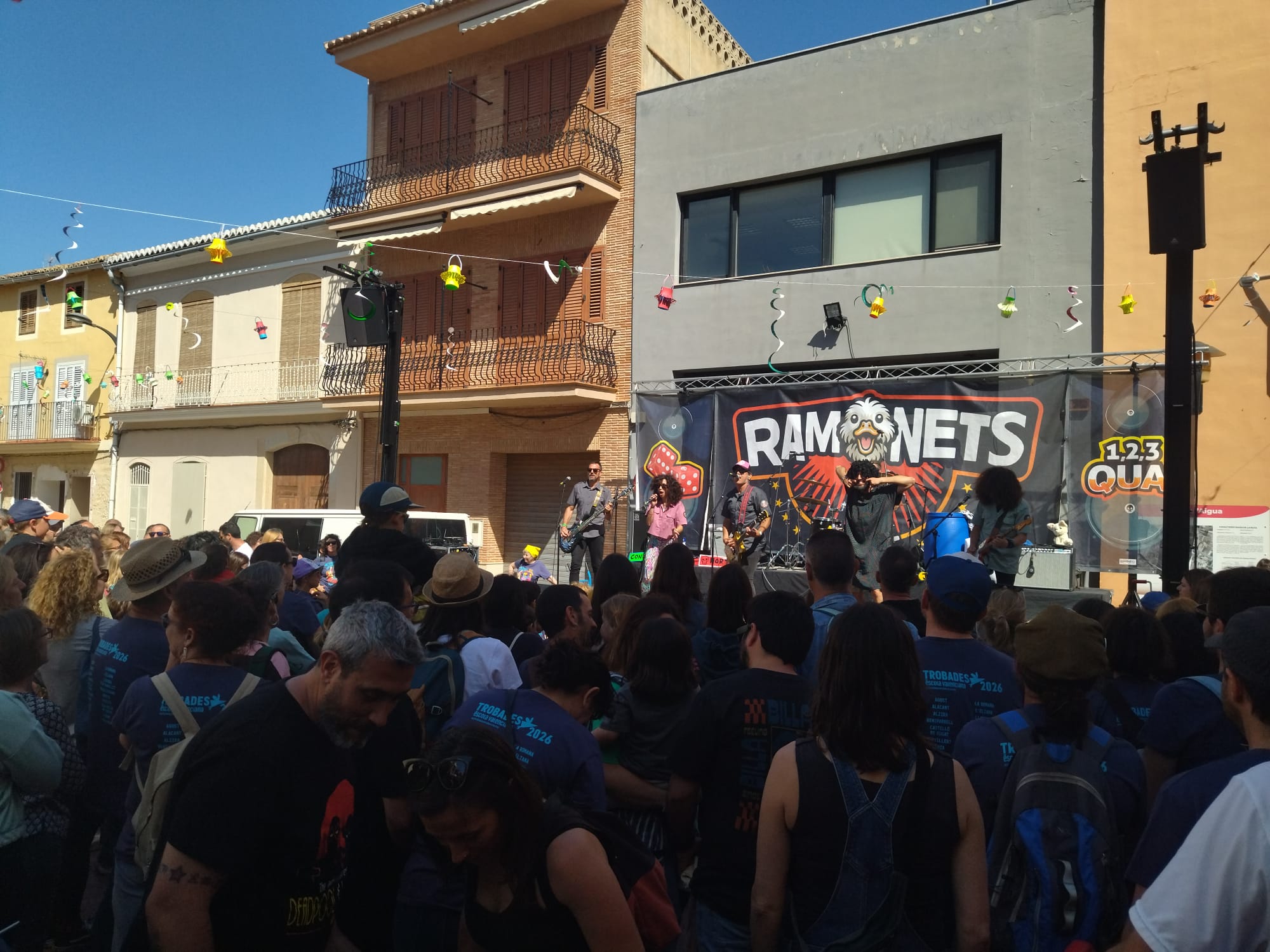 L'actuació de Ramonets va ser un dels punts forts de la Trobada a Massalfassar