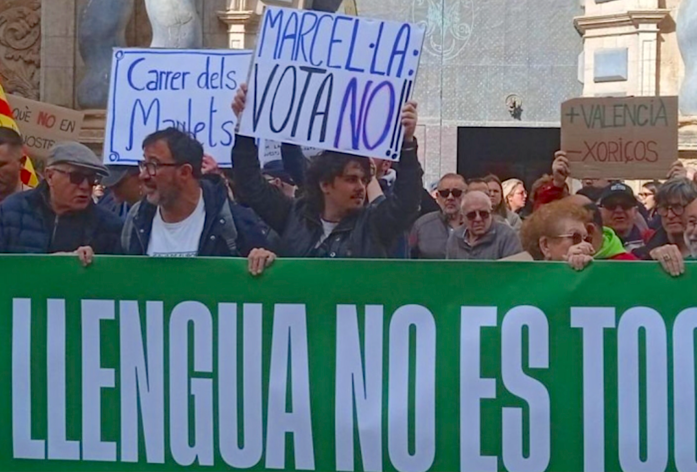 Nova mobilització a Vinaròs contra l'atac al valencià de PP, Vox i PVI | Plataforma per la Llengua