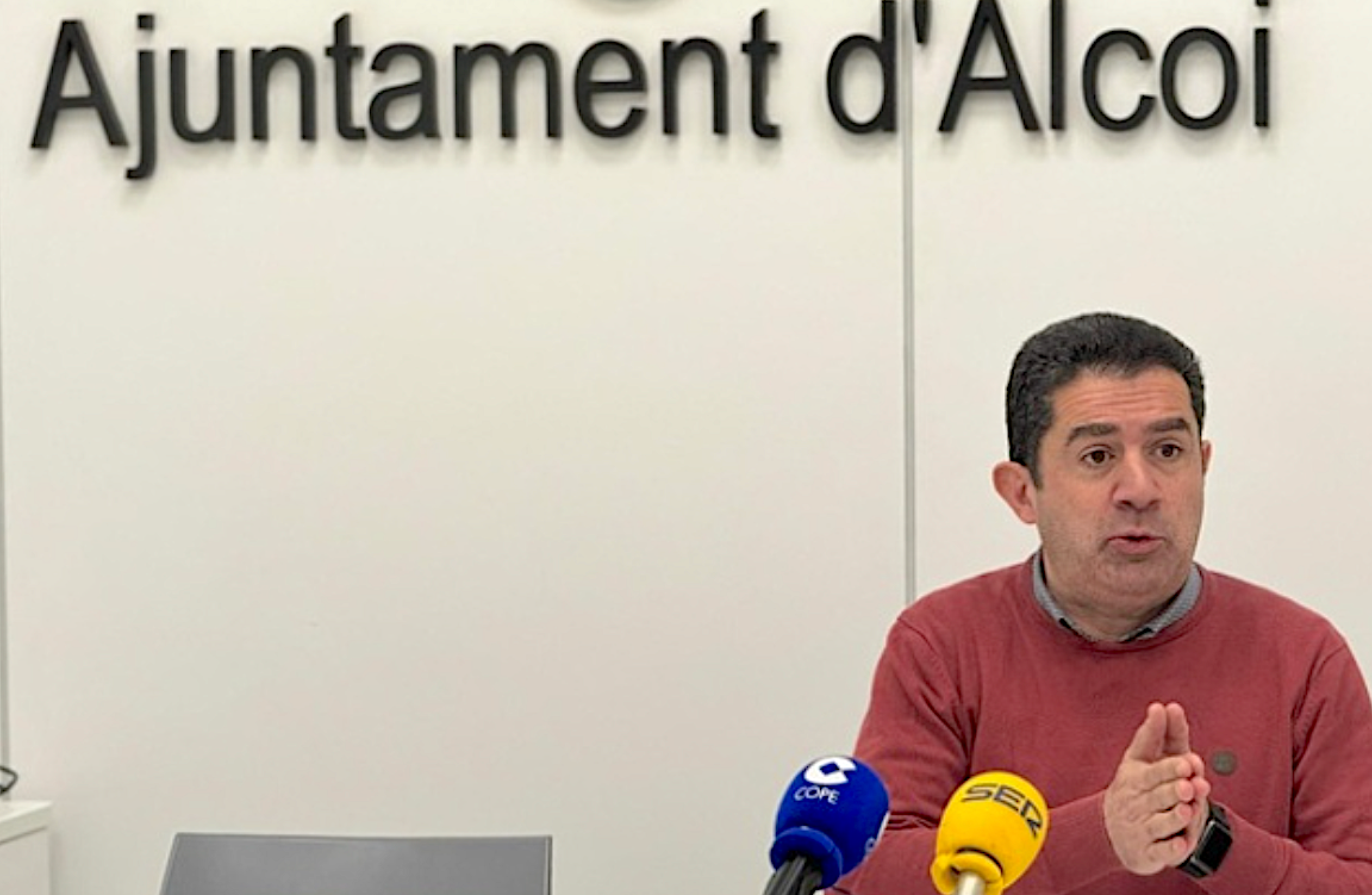 L'alcalde d'Alcoi, Toni Francés | Ajuntament d'Alcoi