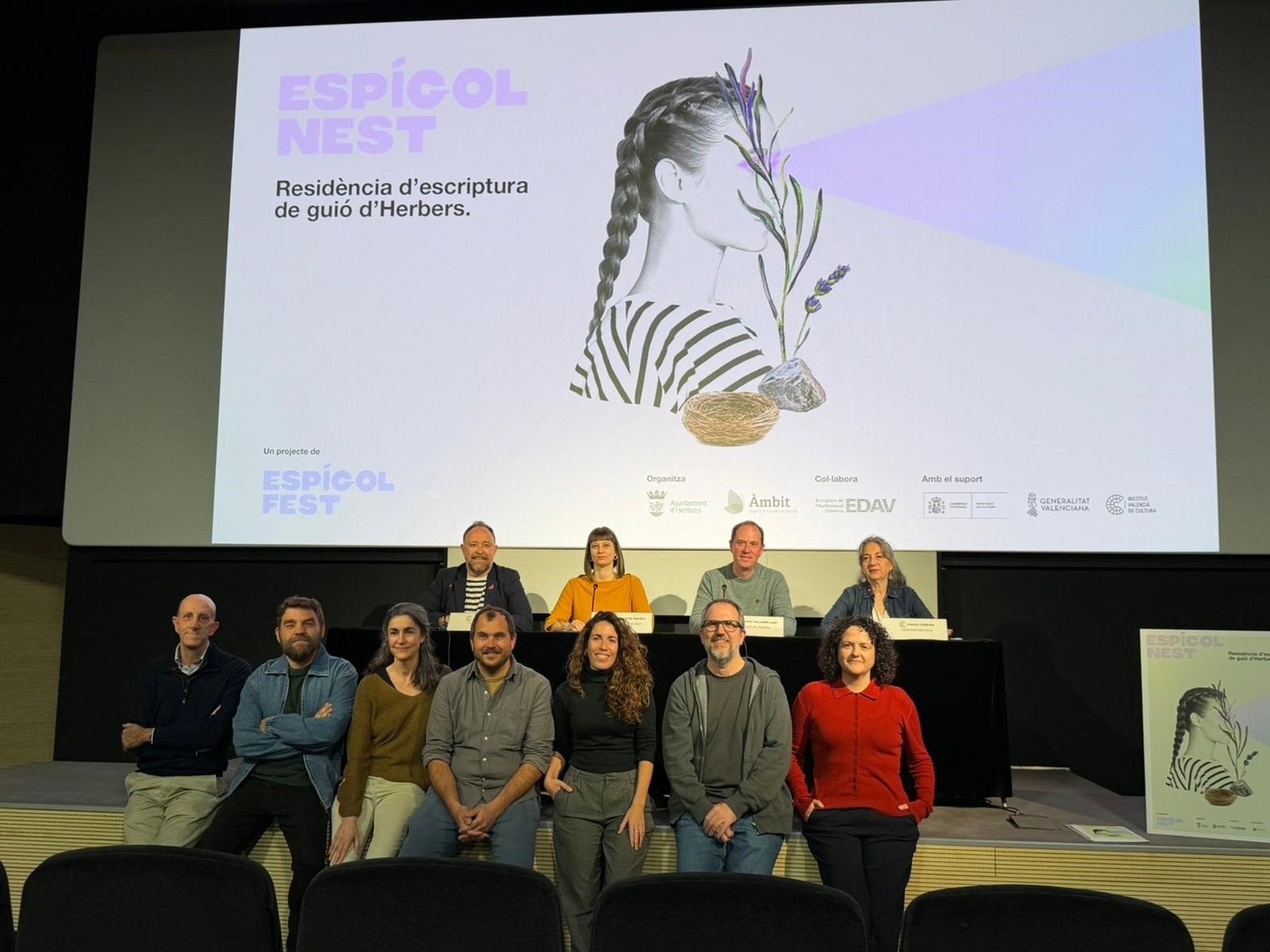 Presentació d'Espígol Nest, la primera residència de guionistes del País Valencià, a Herbers (els Ports)