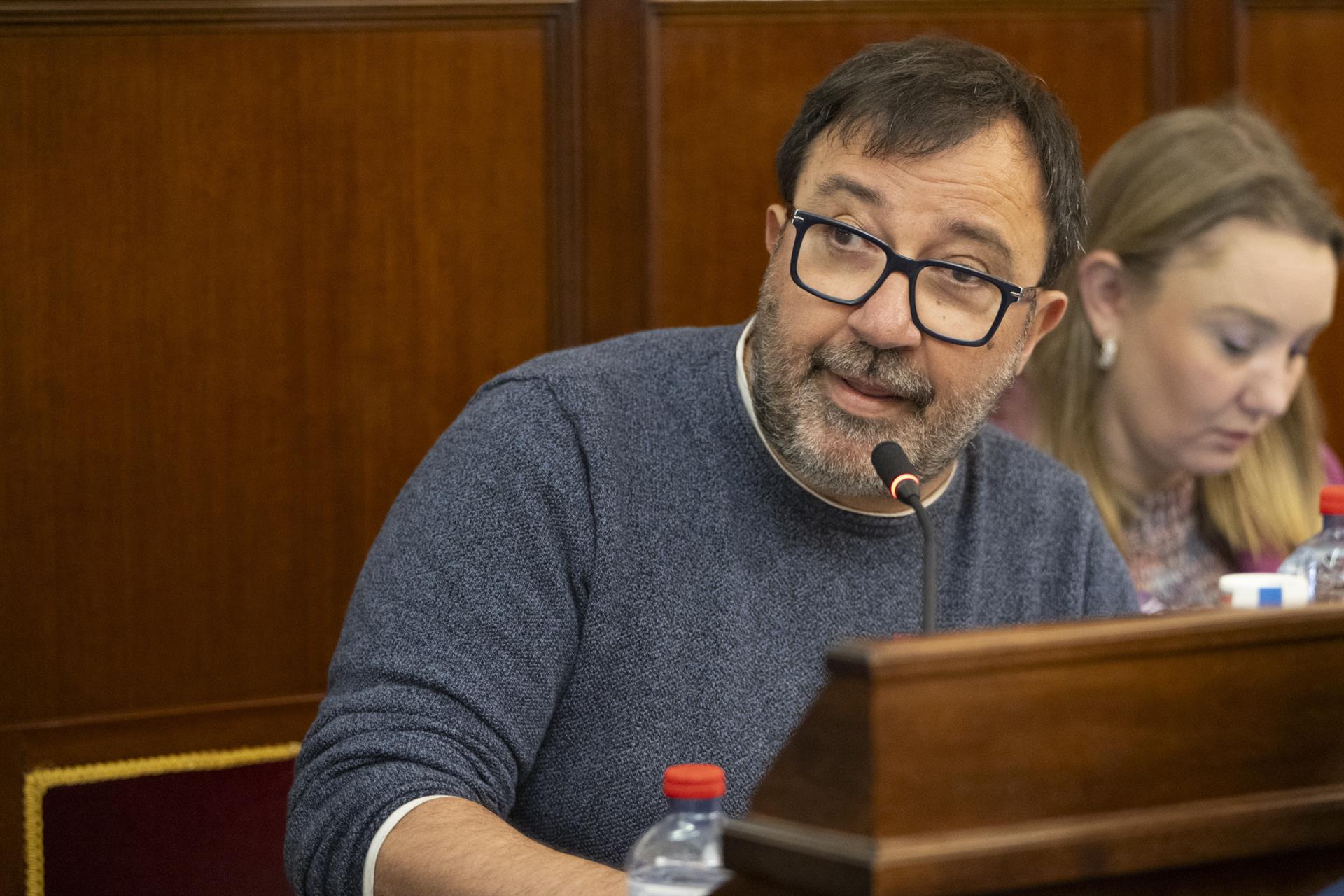 El portaveu de Compromís a la Diputació de Castelló, David Guardiola 