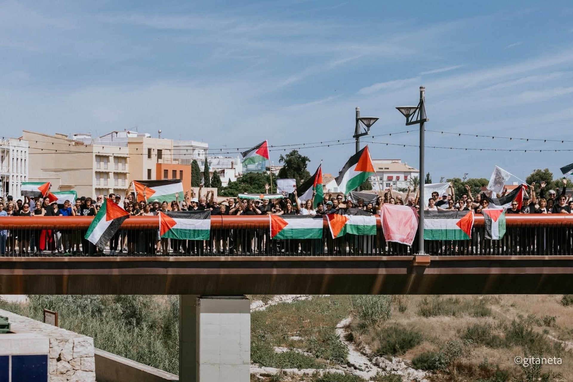 Mobilització de la Safor amb Palestina