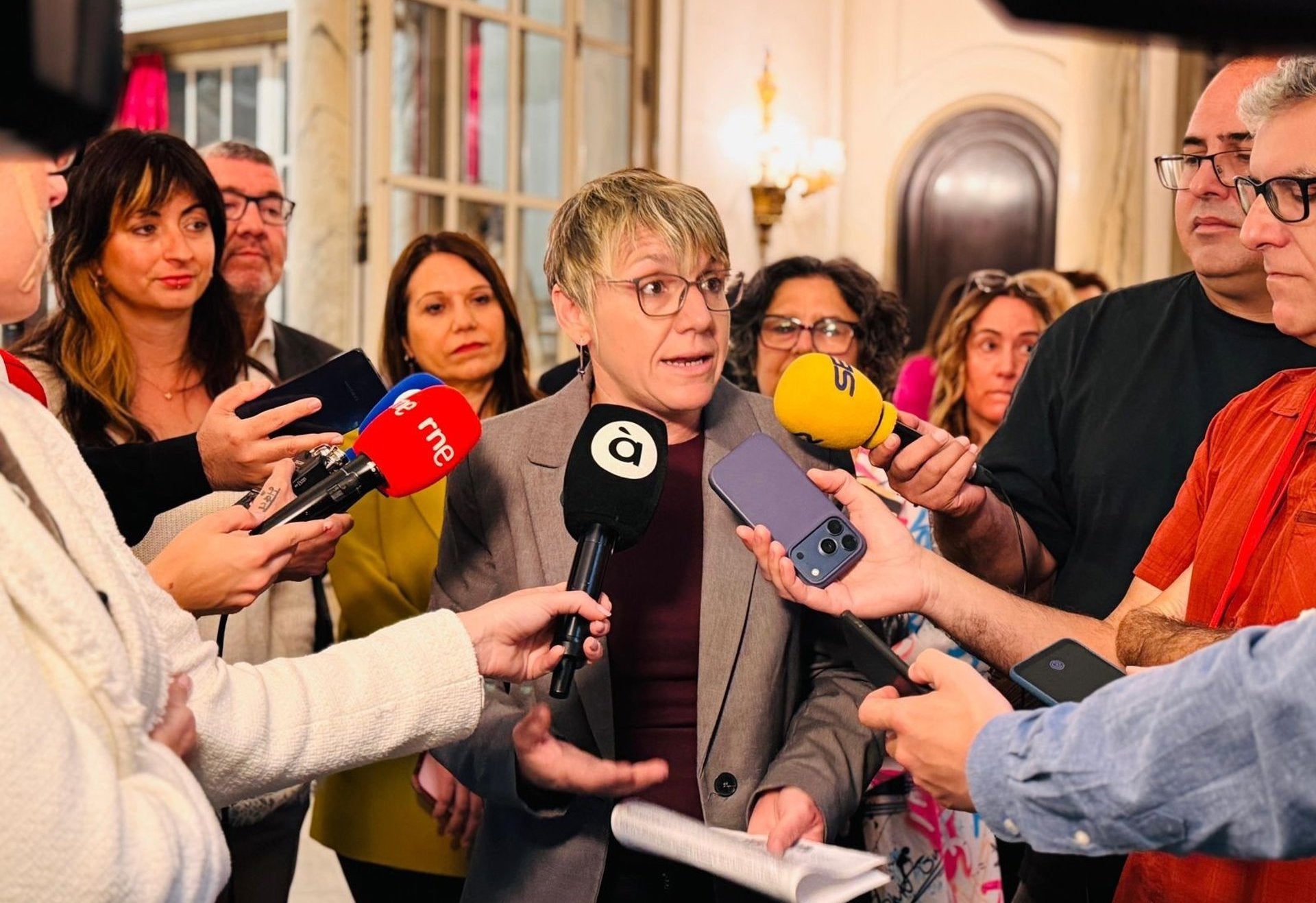 La portaveu de Compromís a l'Ajuntament de València, Papi Robles | EP