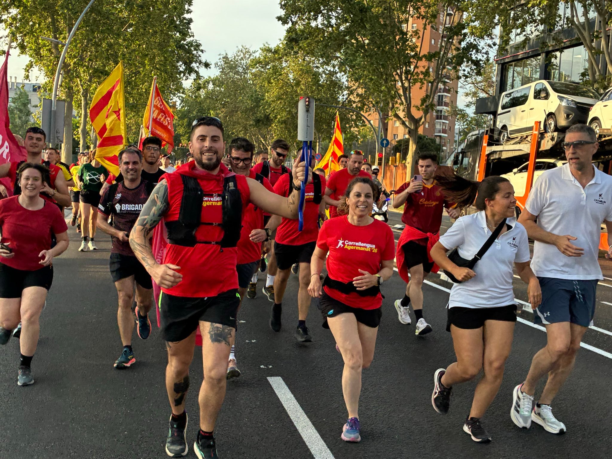 El Correllengua Agermanat a Barcelona | Correllengua Agermanat