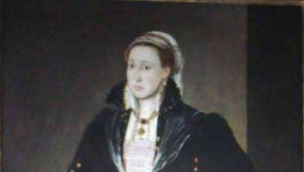 Lluïsa de Borja, en l'únic retrat que es conserva